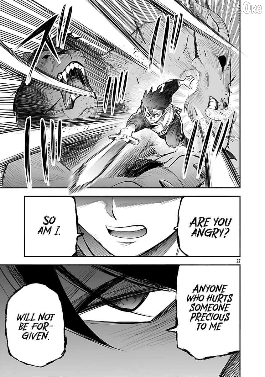 Hametsu Flag Kaihi no Tame Yamaoku e Hikikomotteita Saikyou no Akuyaku wa, Tasuketa Heroine ni Yotte Omotebutai e Tatasareru Chapter 9 - page 29