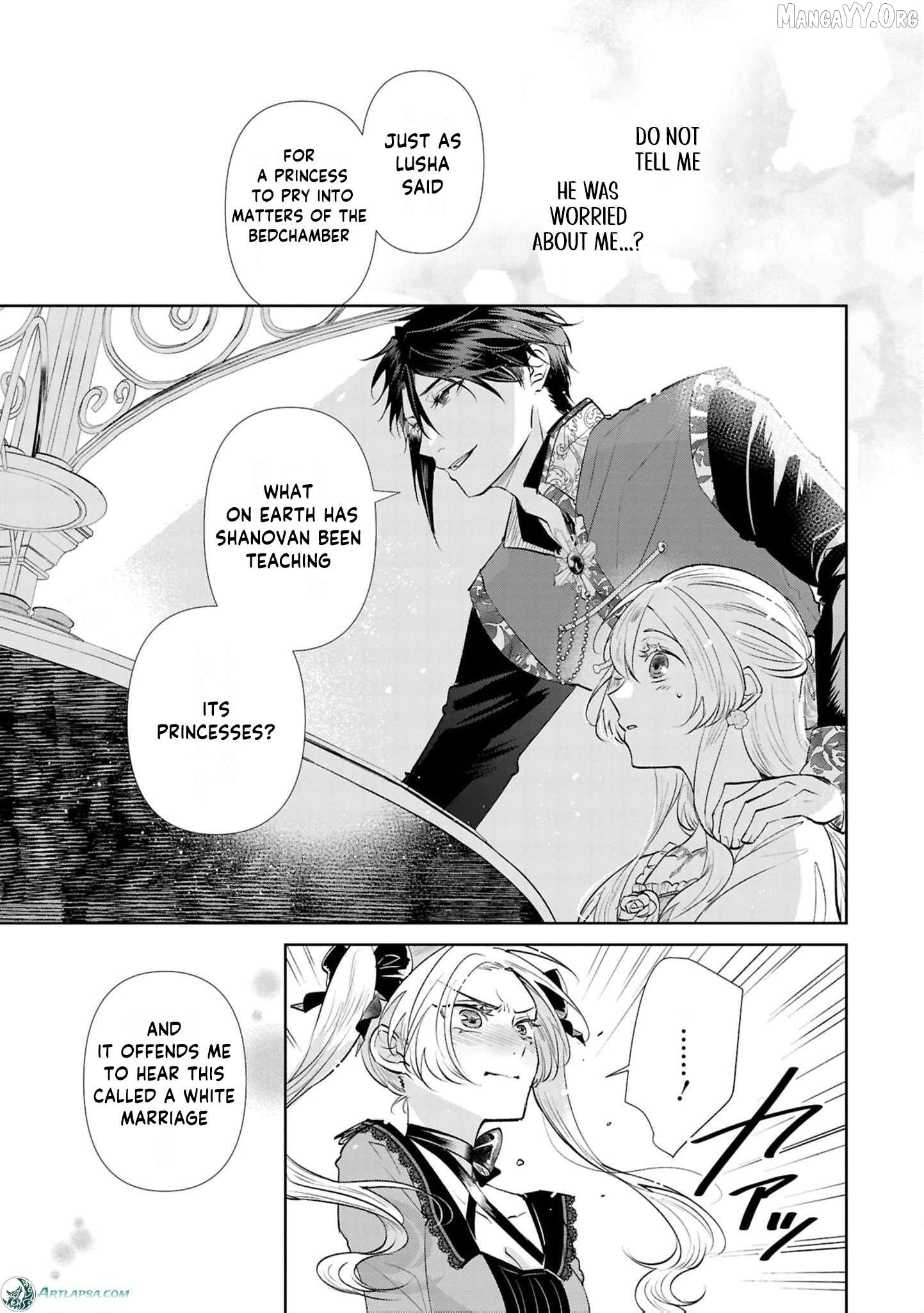 Marriage of a Sacrificial Princess Chapter 17 - page 34