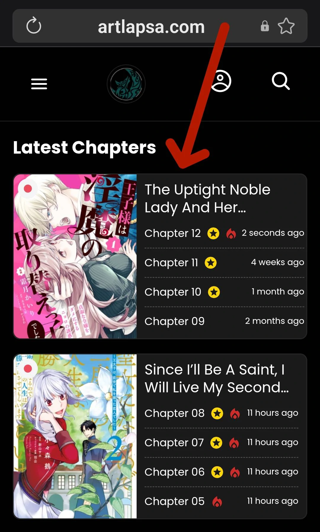 The Uptight Noble Lady and Her Flirtatious Prince Chapter 5 - page 1