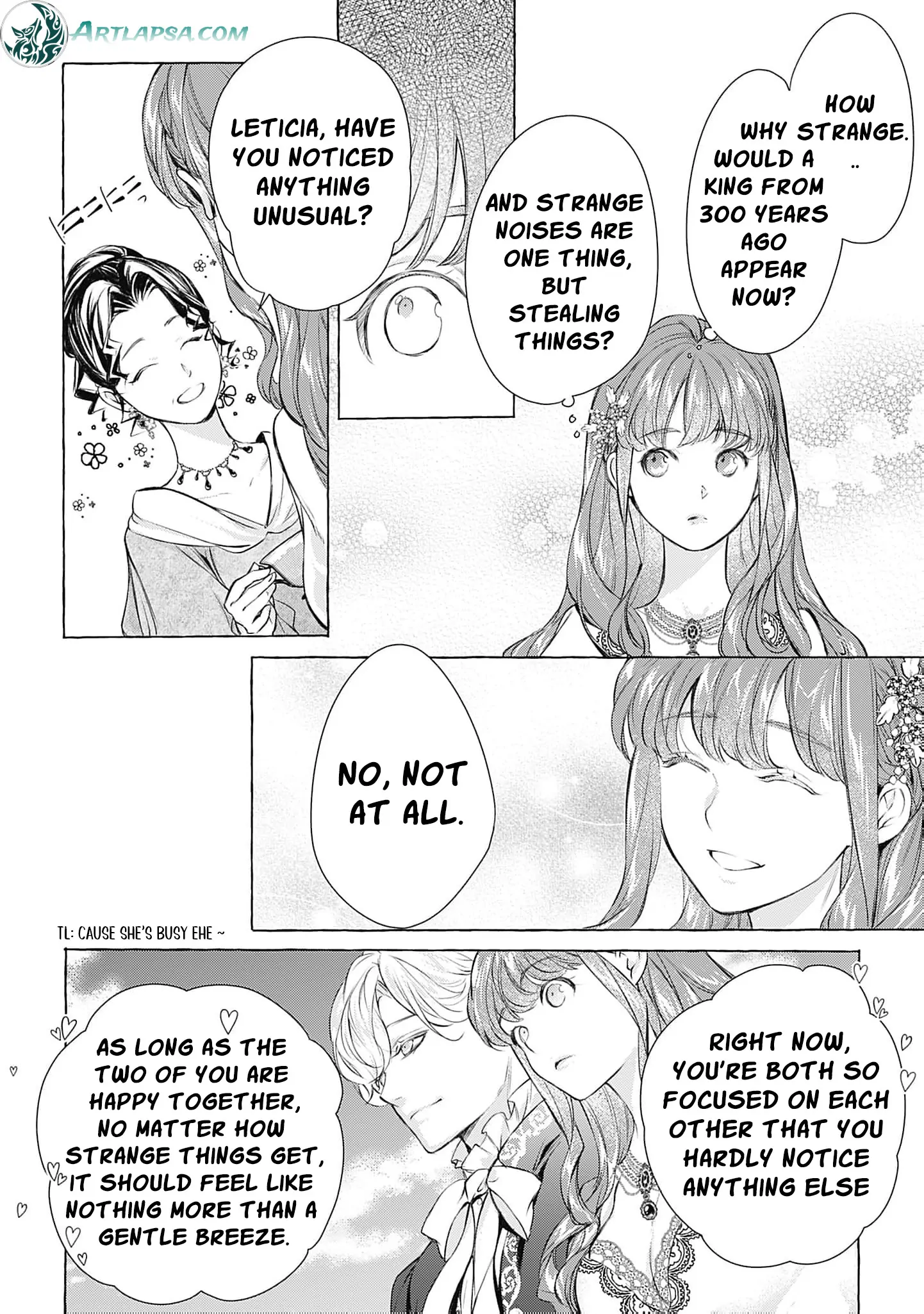 The Uptight Noble Lady and Her Flirtatious Prince Chapter 5 - page 32