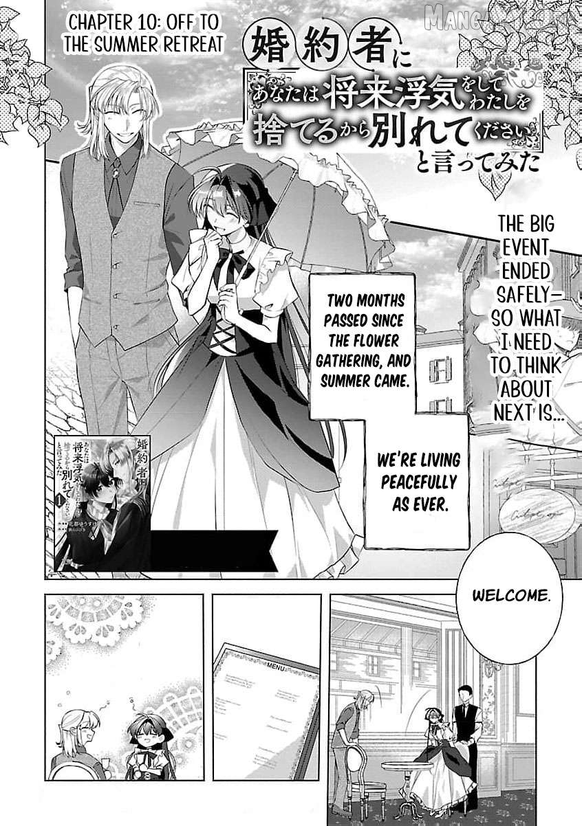 I Told My Fiancé: ‘You’ll Cheat on Me and Abandon Me in the Future, So Let’s Break Up’ Chapter 10 - page 5