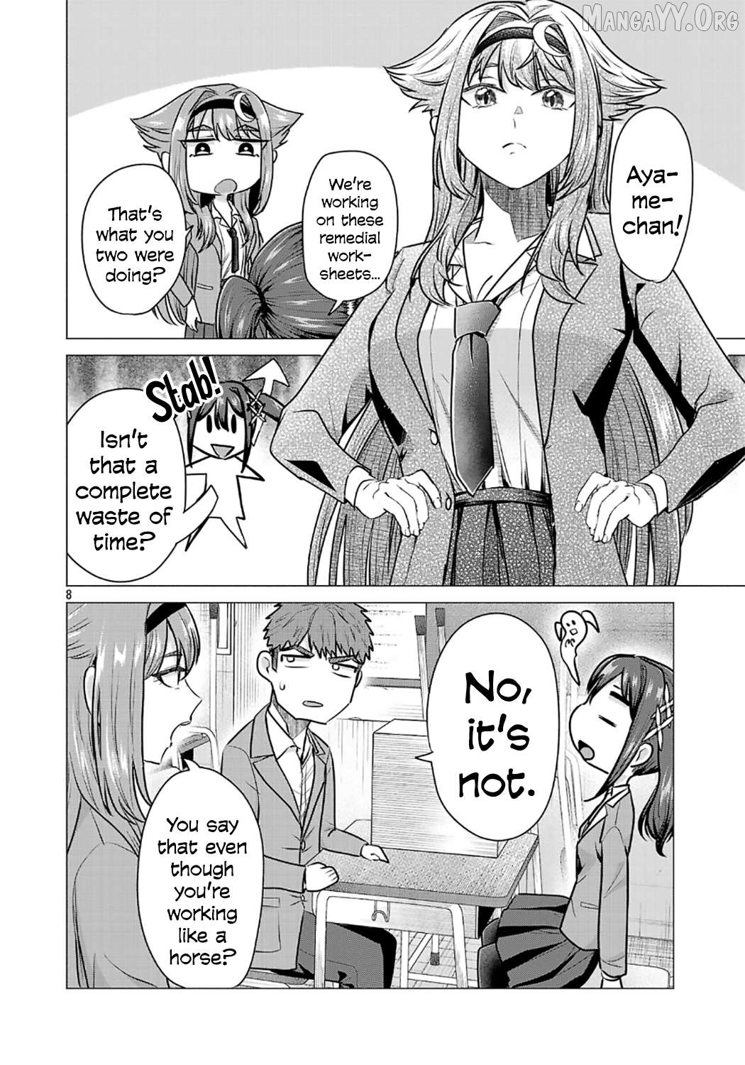 I Want the Losing Heroine to Win!! Chapter 10 - page 8