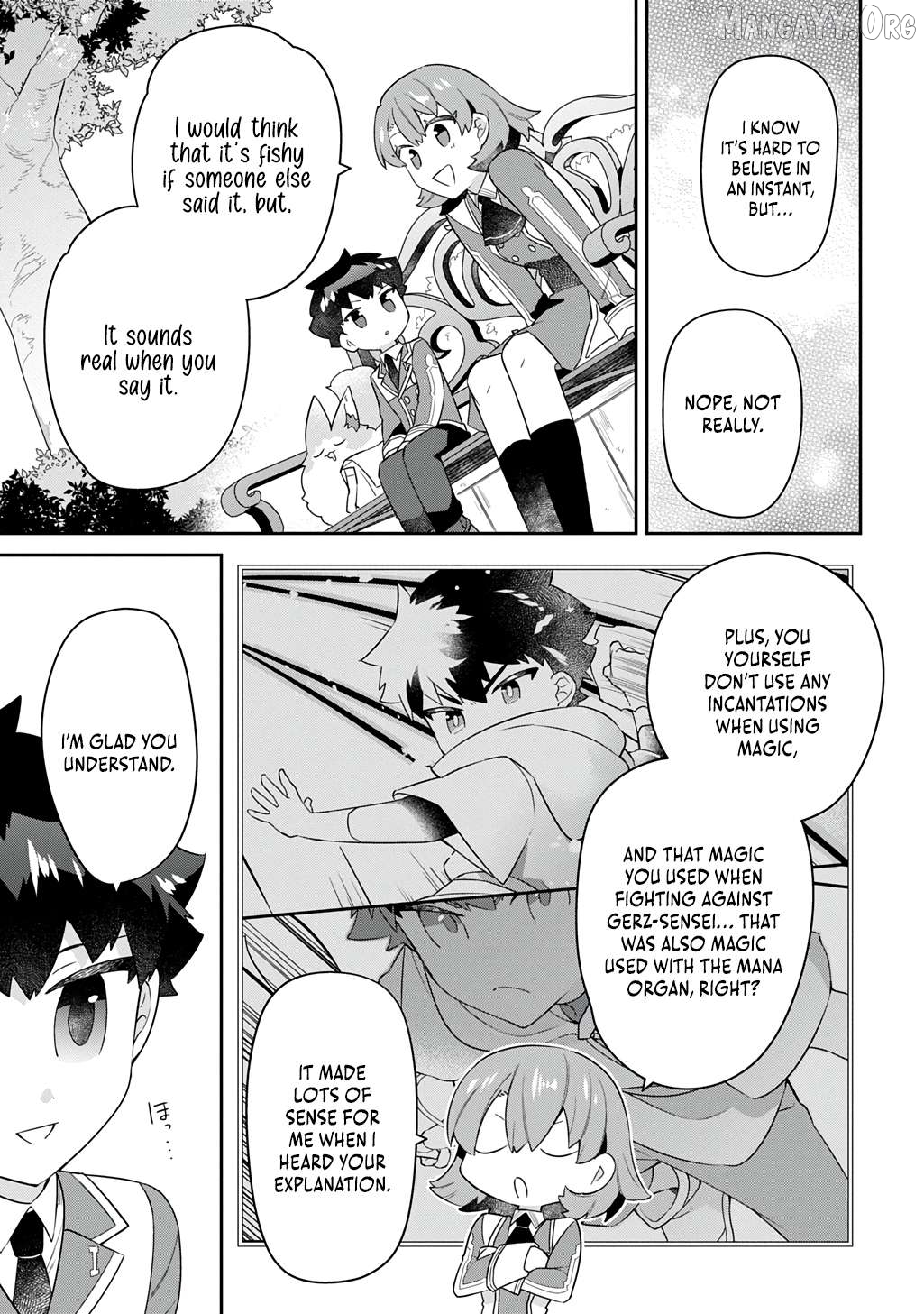 The Divine Mage: The God-Beloved Dropout Enters the Magic Academy Chapter 9.2 - page 4