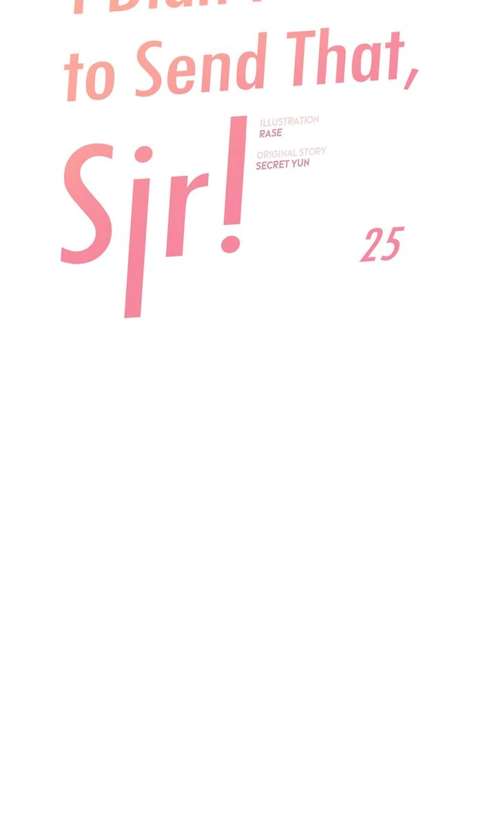 I Didn't Mean to Send That, Sir! Chapter 25 - page 5