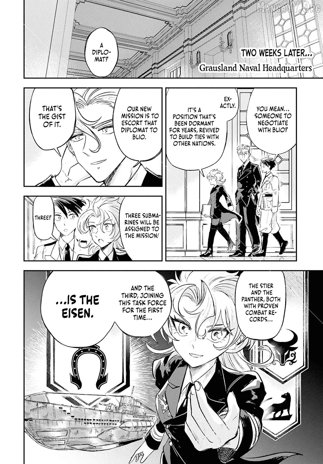 Blue Ocean in the Eyes Chapter 5 - page 5
