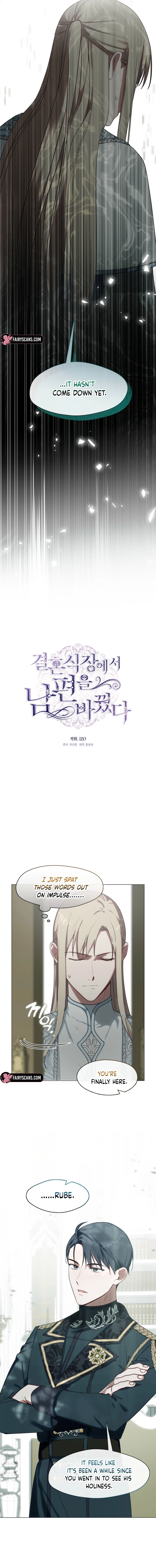 My Husband Changed At The Wedding Venue Chapter 33 - page 10