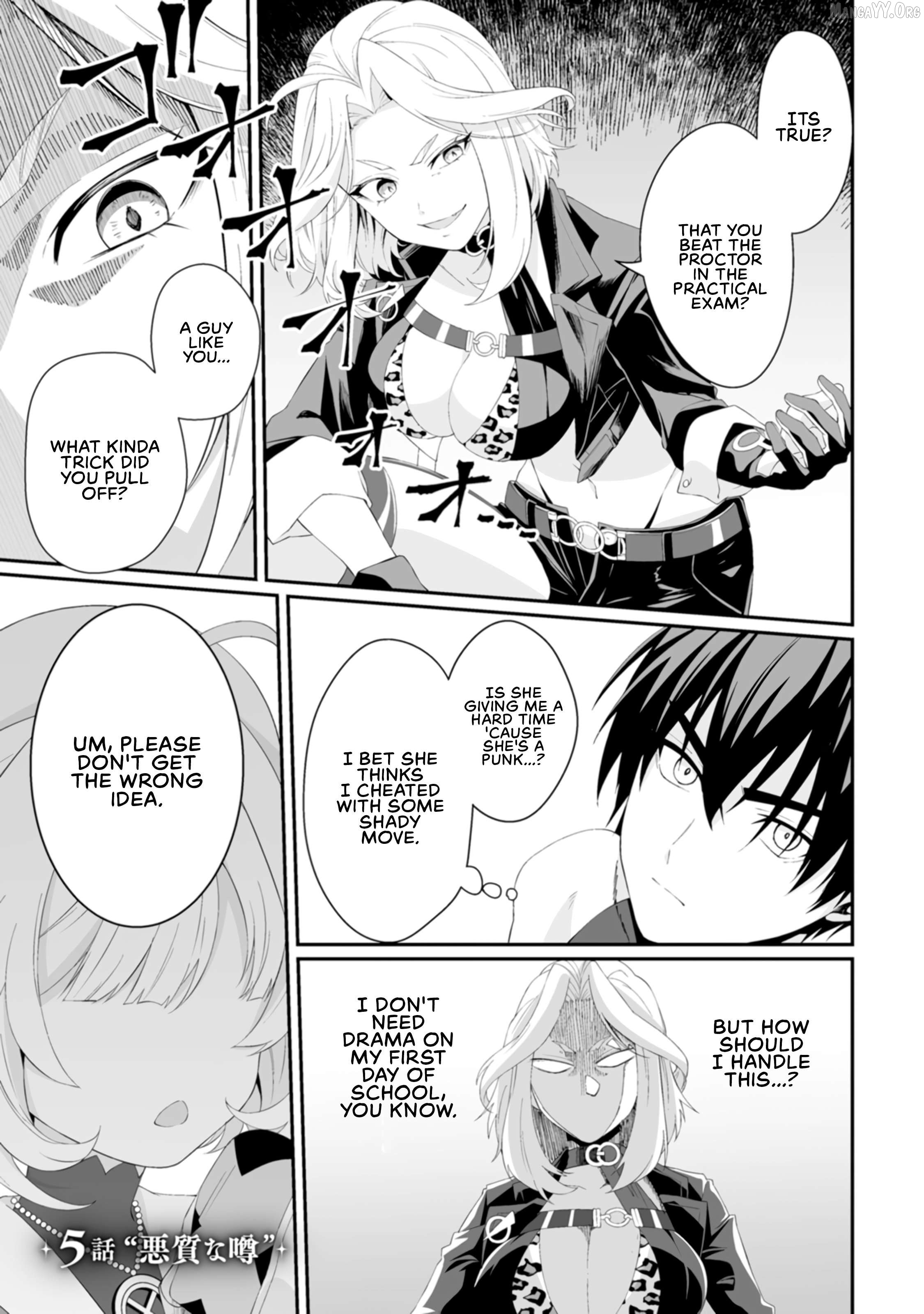 Teisou Gyakuten Sekai De Yuiitsu No Otoko Kishi No Ore, Onna Kishi Gakuen Ni Nyuugaku Shitara Nazeka Eiyou Atsukai Sareta ~Zetsurin Skill De Harem Musou~ Chapter 5 - page 2