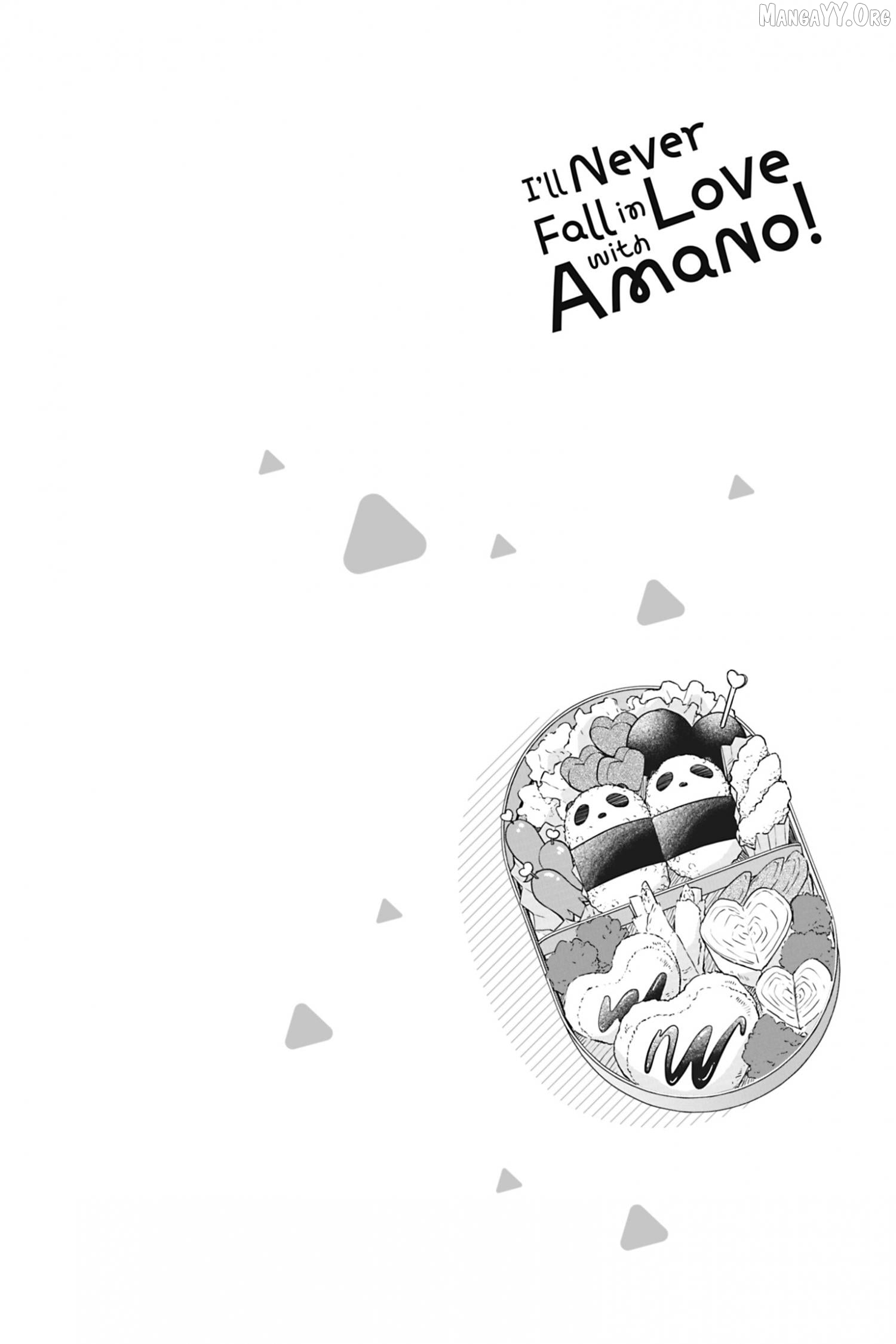 I'll Never Fall in Love With Amano! Chapter 6 - page 37