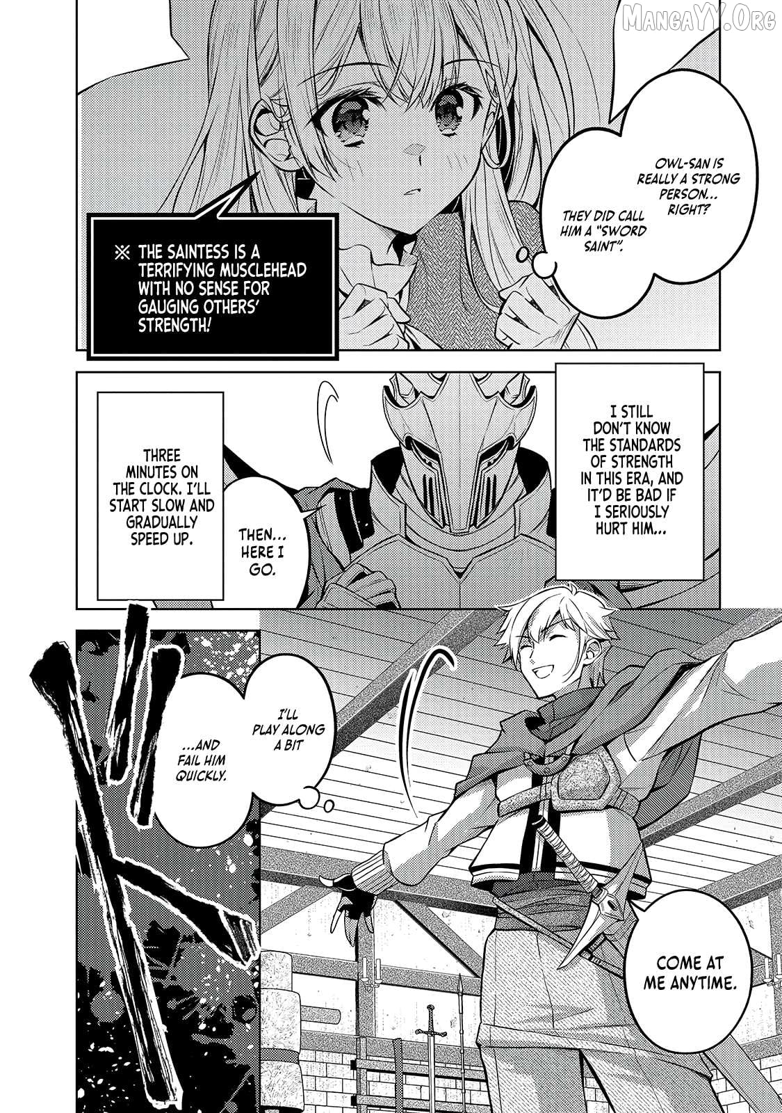 Da n Zai Sareta Ten Sei Seijō Wa, Aku Ya Kurei Ji Unomichiwoiku! Chapter 3.1 - page 5
