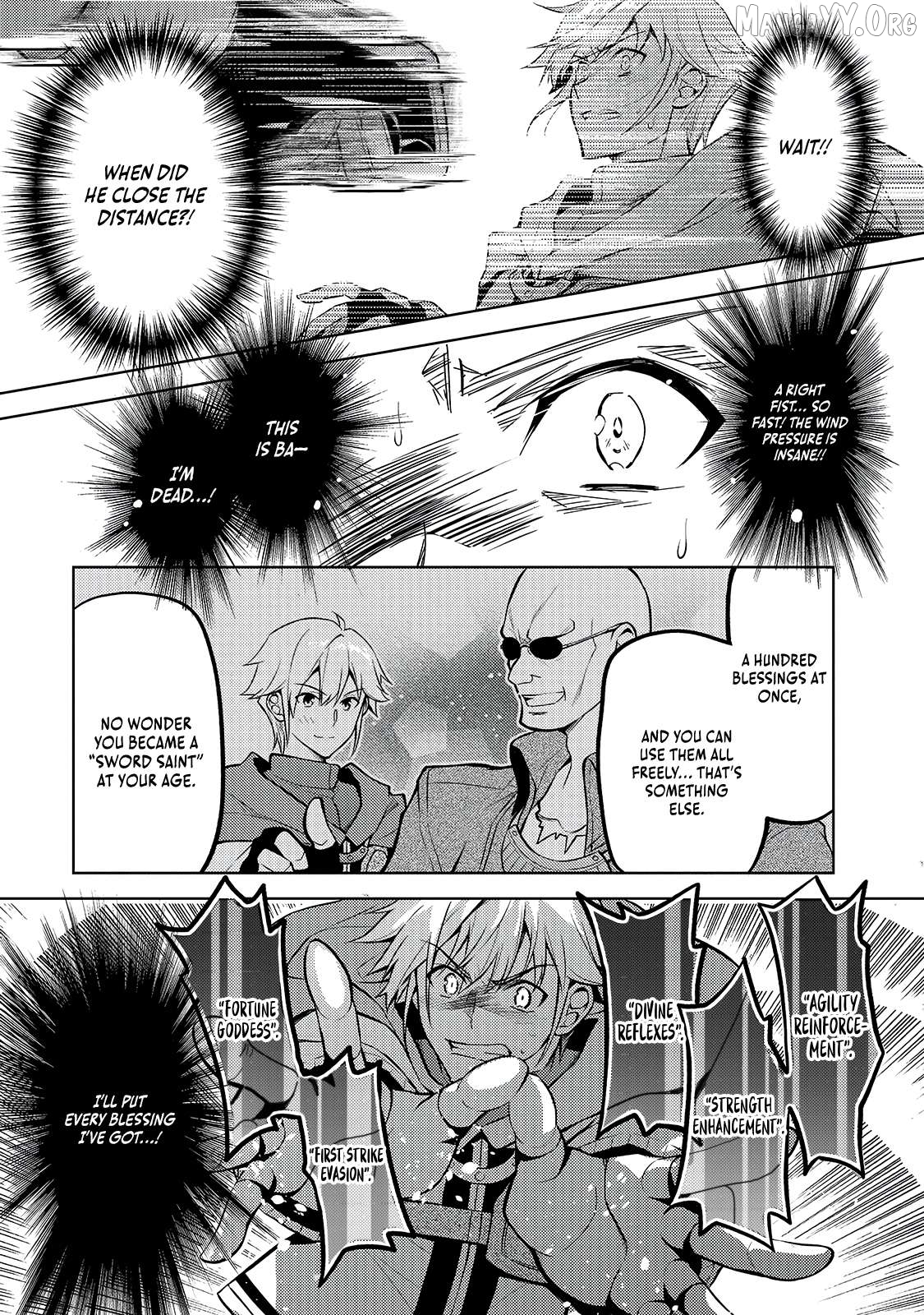 Da n Zai Sareta Ten Sei Seijō Wa, Aku Ya Kurei Ji Unomichiwoiku! Chapter 3.1 - page 8