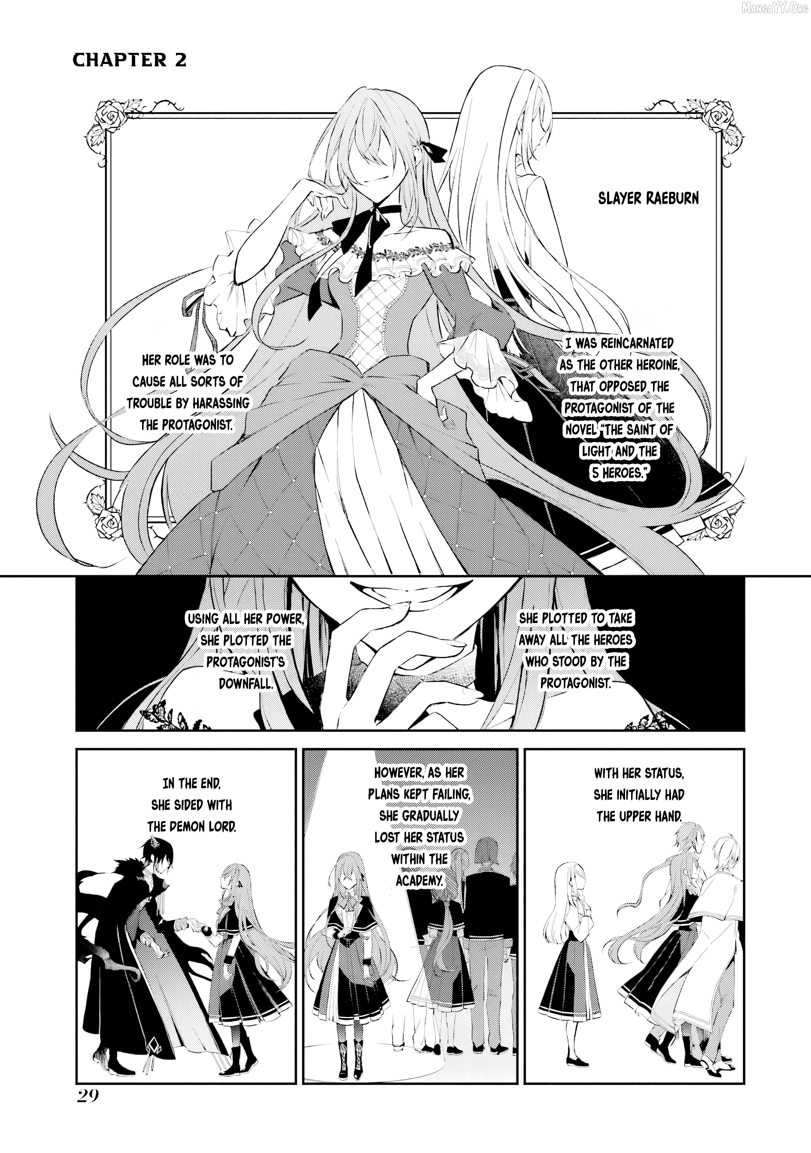 Akuyaku Reijou ni Tensei Shita Inaka Musume ga Bad End Kaihi ni Idomu Hanashi - Shinitakunai no de Last Boss Yori Tsuyoku Natte Mita Chapter 2 - page 2
