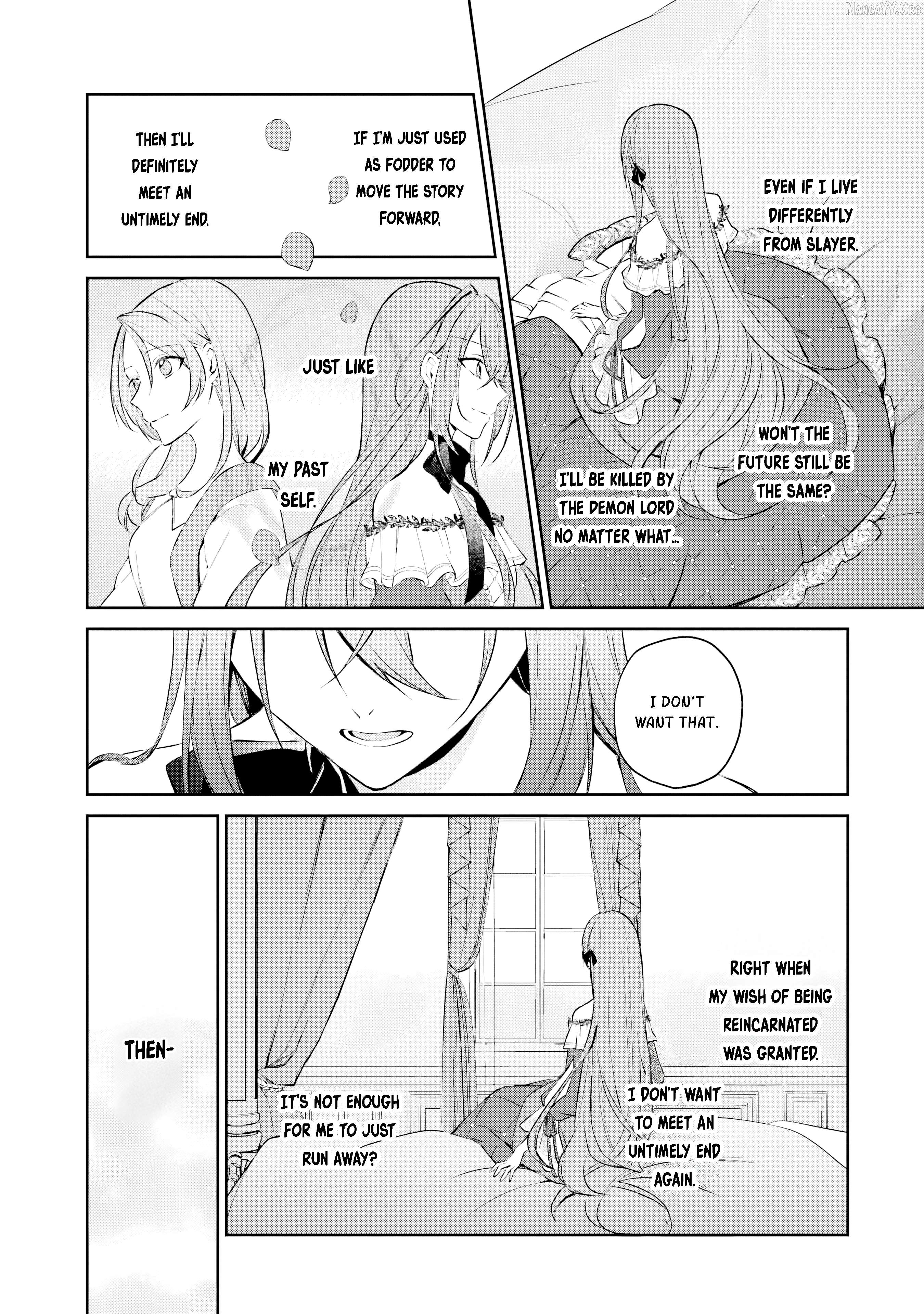 Akuyaku Reijou ni Tensei Shita Inaka Musume ga Bad End Kaihi ni Idomu Hanashi - Shinitakunai no de Last Boss Yori Tsuyoku Natte Mita Chapter 2 - page 6