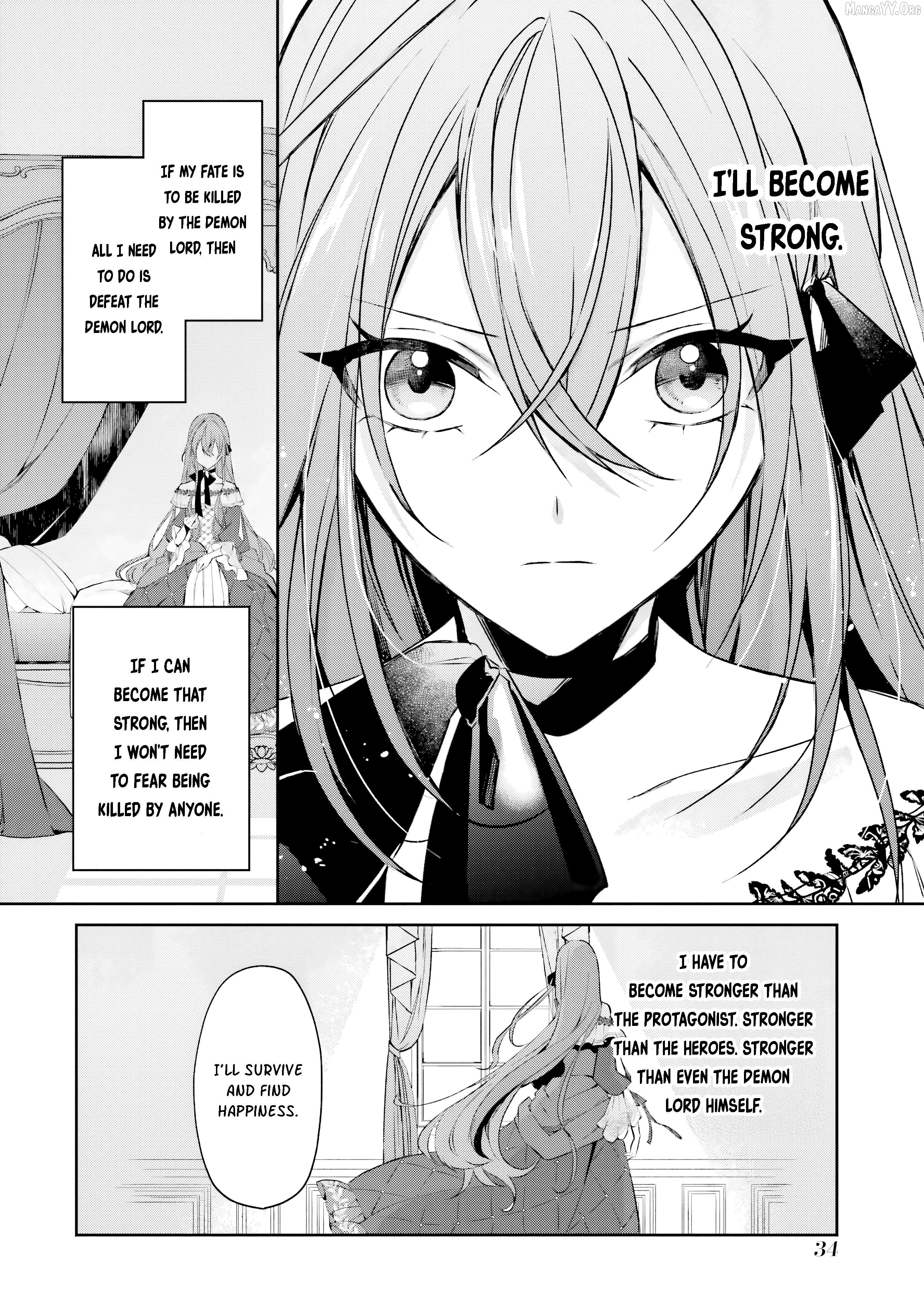 Akuyaku Reijou ni Tensei Shita Inaka Musume ga Bad End Kaihi ni Idomu Hanashi - Shinitakunai no de Last Boss Yori Tsuyoku Natte Mita Chapter 2 - page 7