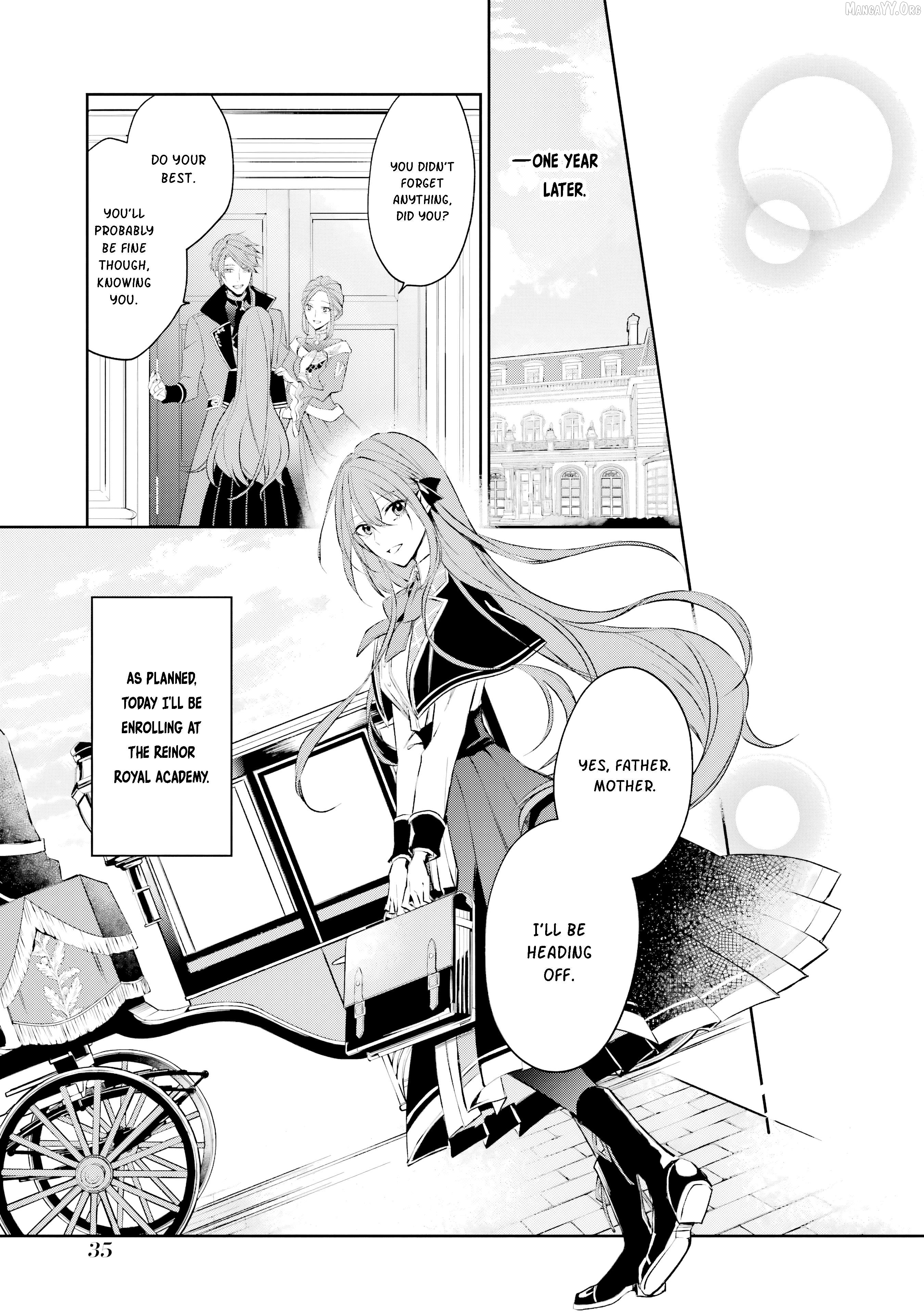 Akuyaku Reijou ni Tensei Shita Inaka Musume ga Bad End Kaihi ni Idomu Hanashi - Shinitakunai no de Last Boss Yori Tsuyoku Natte Mita Chapter 2 - page 8
