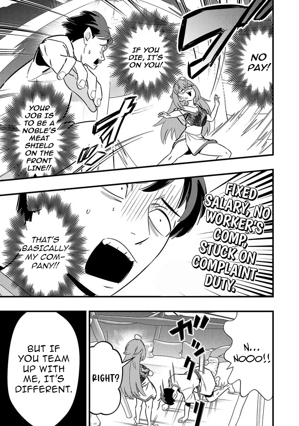 Unconventional Isekai: Isn’t It Too Much of a Black-Company Treatment to Fight Hordes of Monsters without Magic? Chapter 5 - page 7