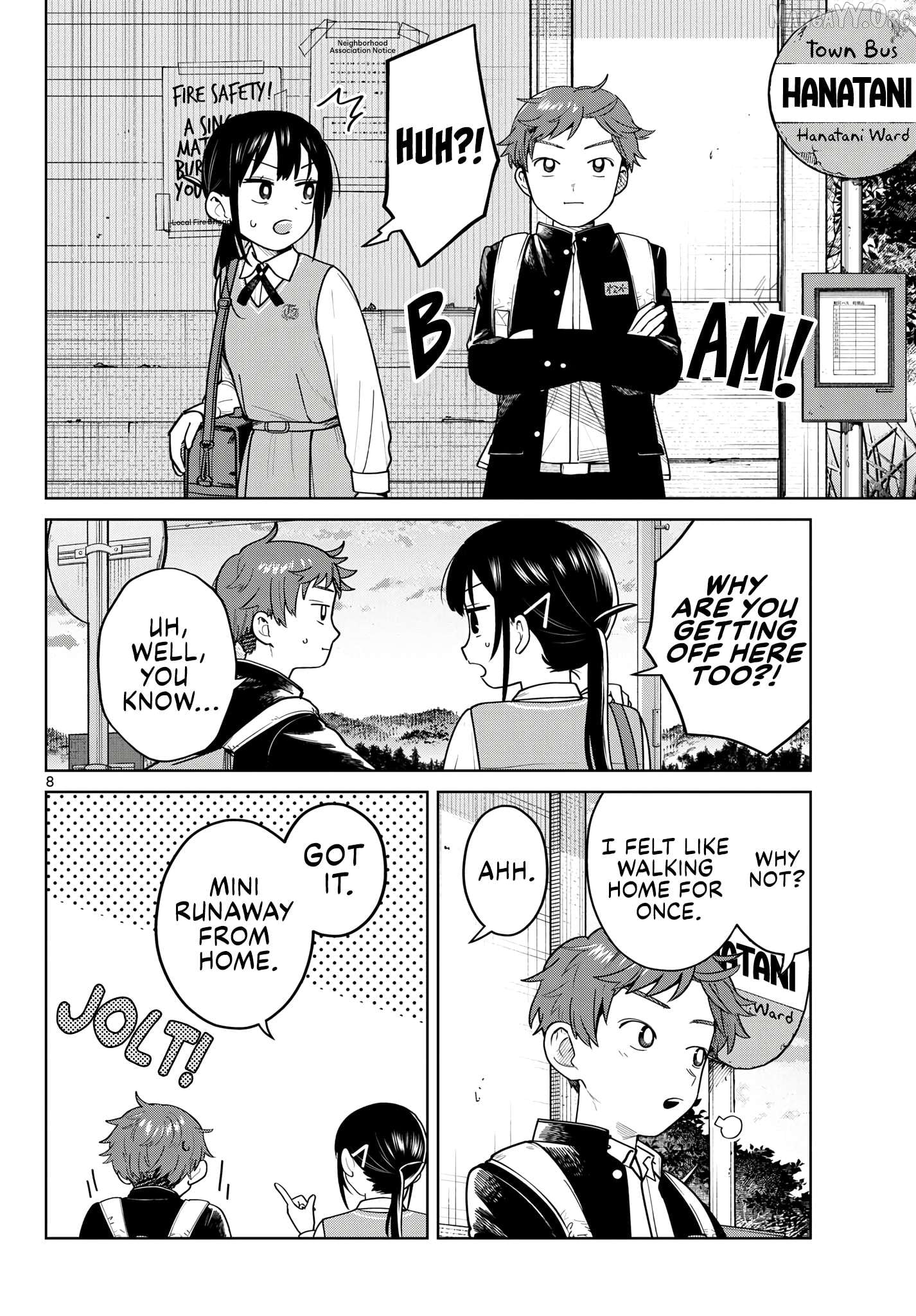 Futari Bus Chapter 11 - page 8