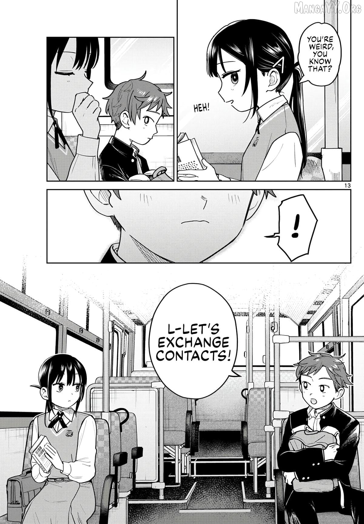 Futari Bus Chapter 12 - page 13