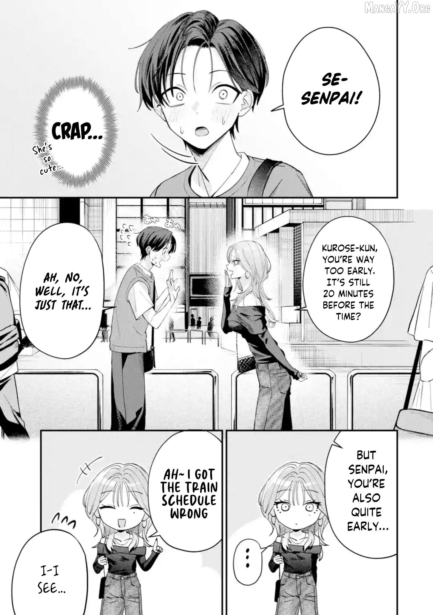Haimiya-senpai wa Kowakute Kawaii Chapter 10 - page 5