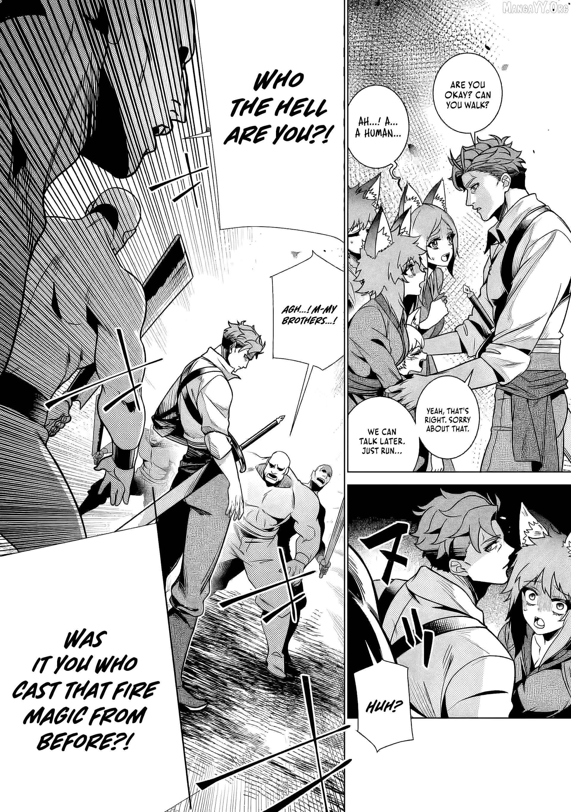 Netorare Tsuihōsareta Saikyō Kishi Danchō No Ossan, Katainaka De Eiyū Ni Matsuriagerareru Chapter 3.2 - page 8