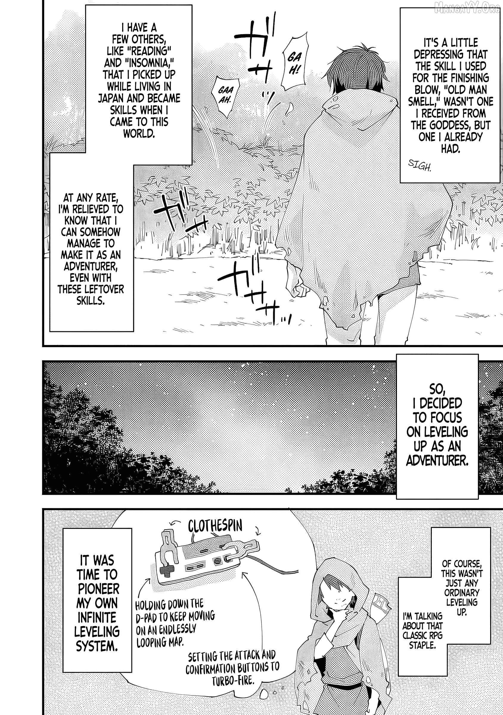 Kurasu Ten’i Ni Makikomareta Konbini Ten’in No Ossan, Yūsha Ni Wa Hitsuyō Nakatta Amarimono Sukiru O Kushishite Saikyō to Naru Yō Desu Chapter 3 - page 5