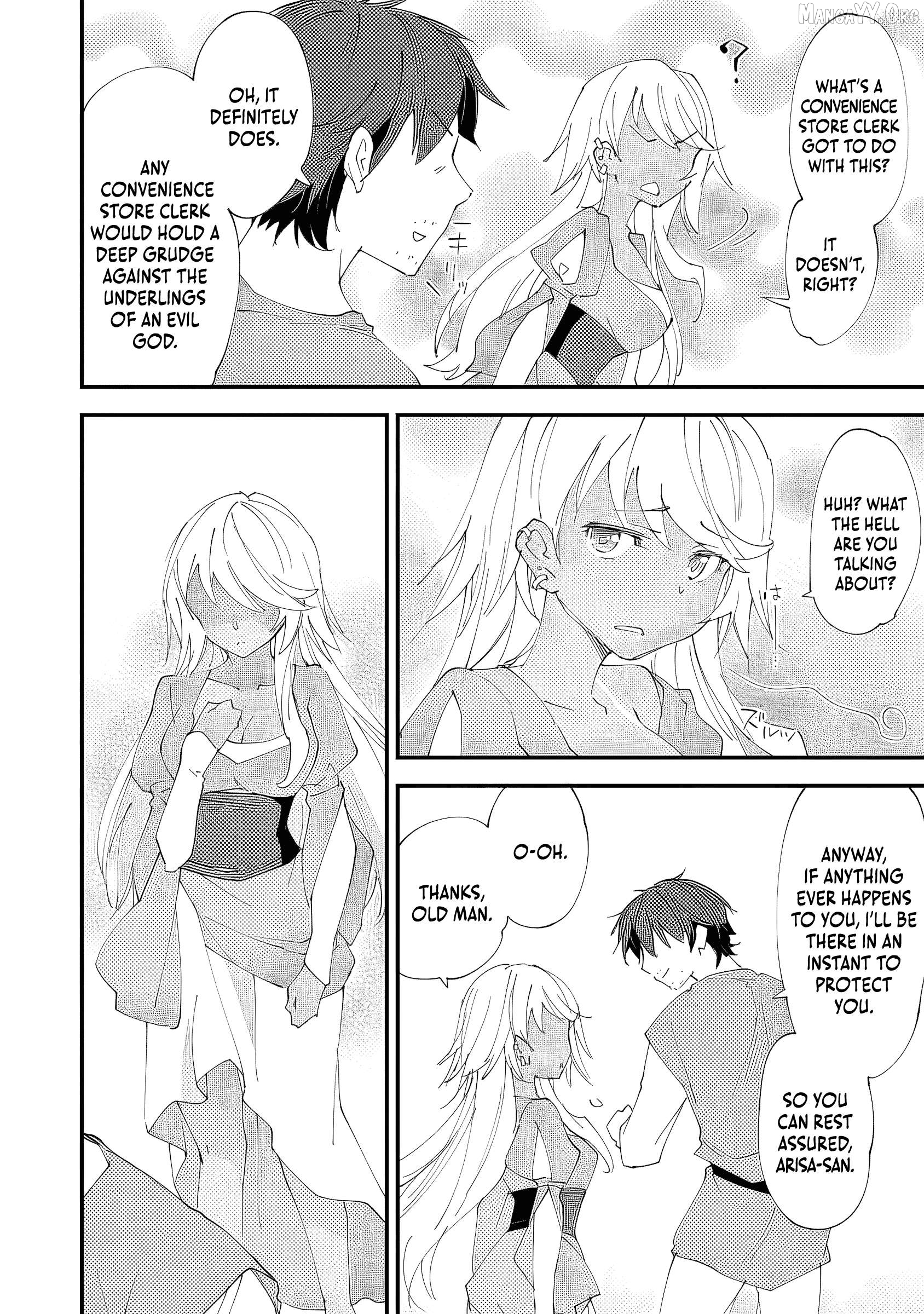Kurasu Ten’i Ni Makikomareta Konbini Ten’in No Ossan, Yūsha Ni Wa Hitsuyō Nakatta Amarimono Sukiru O Kushishite Saikyō to Naru Yō Desu Chapter 5 - page 9