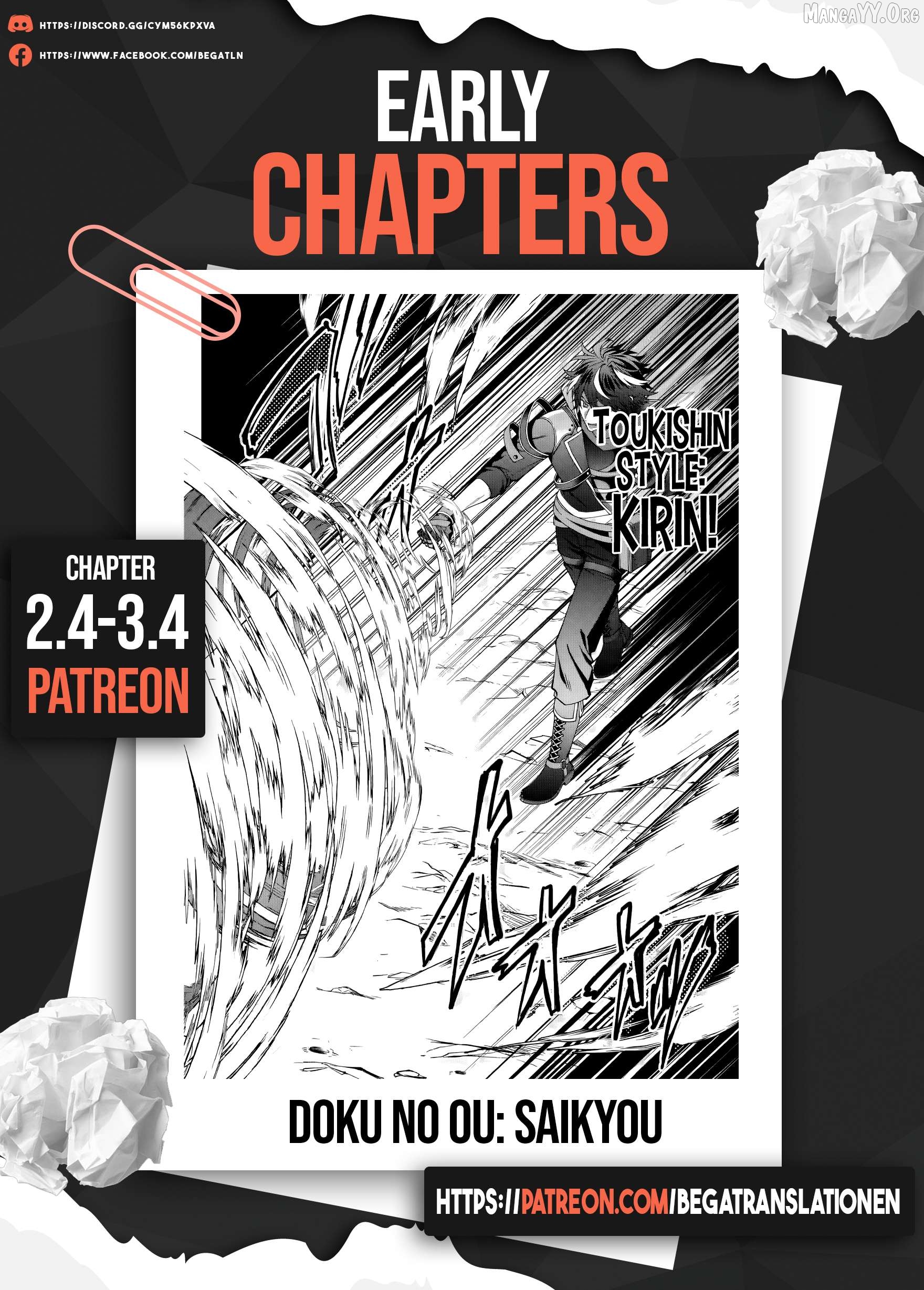 Doku no Ou: Saikyou no Chikara ni Kakusei Shita Ore wa Biki-tachi wo Shitagae, Hatsujou Harem no Aruji to Naru Chapter 2.3 - page 13