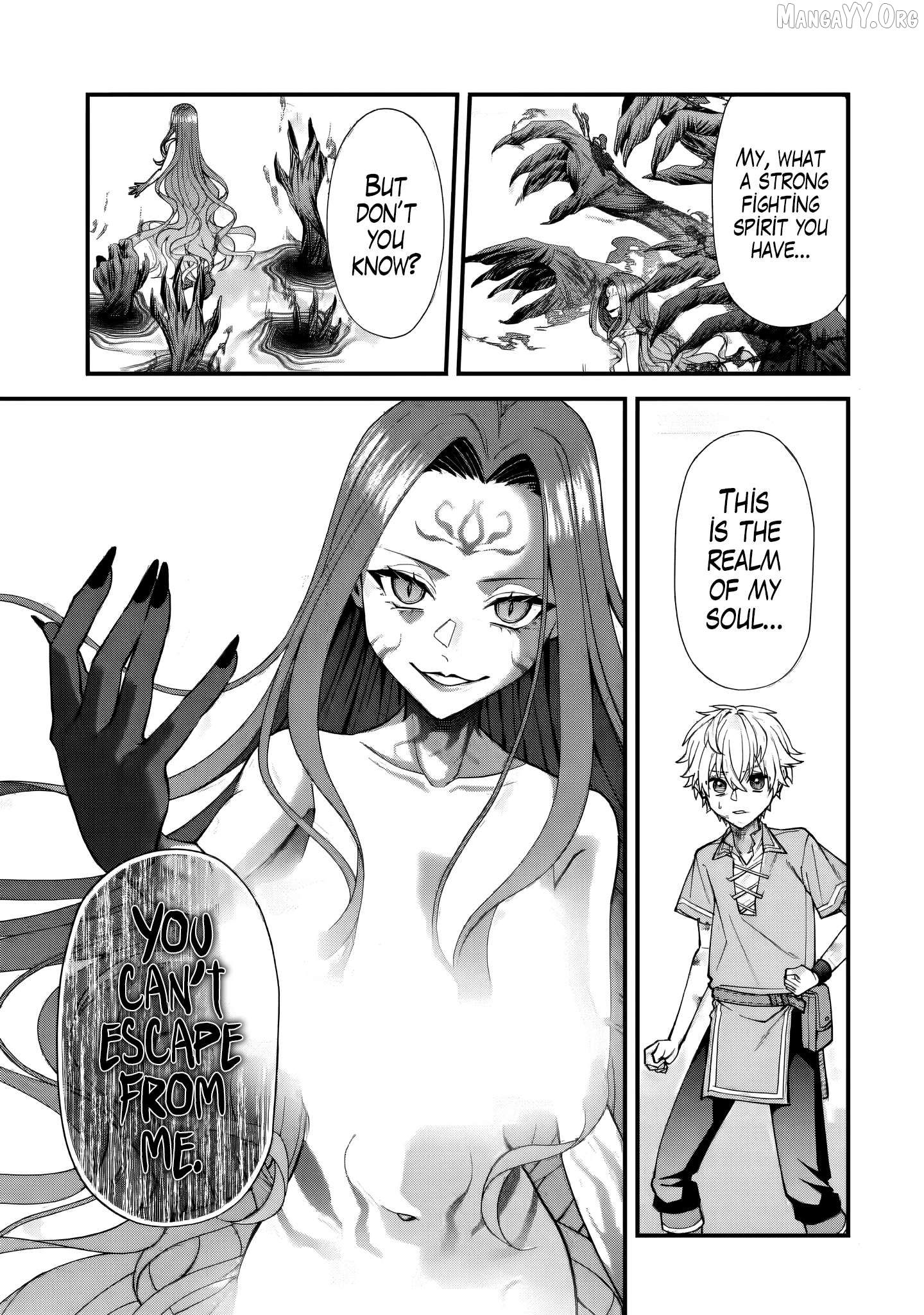 Doku no Ou: Saikyou no Chikara ni Kakusei Shita Ore wa Biki-tachi wo Shitagae, Hatsujou Harem no Aruji to Naru Chapter 2.3 - page 6