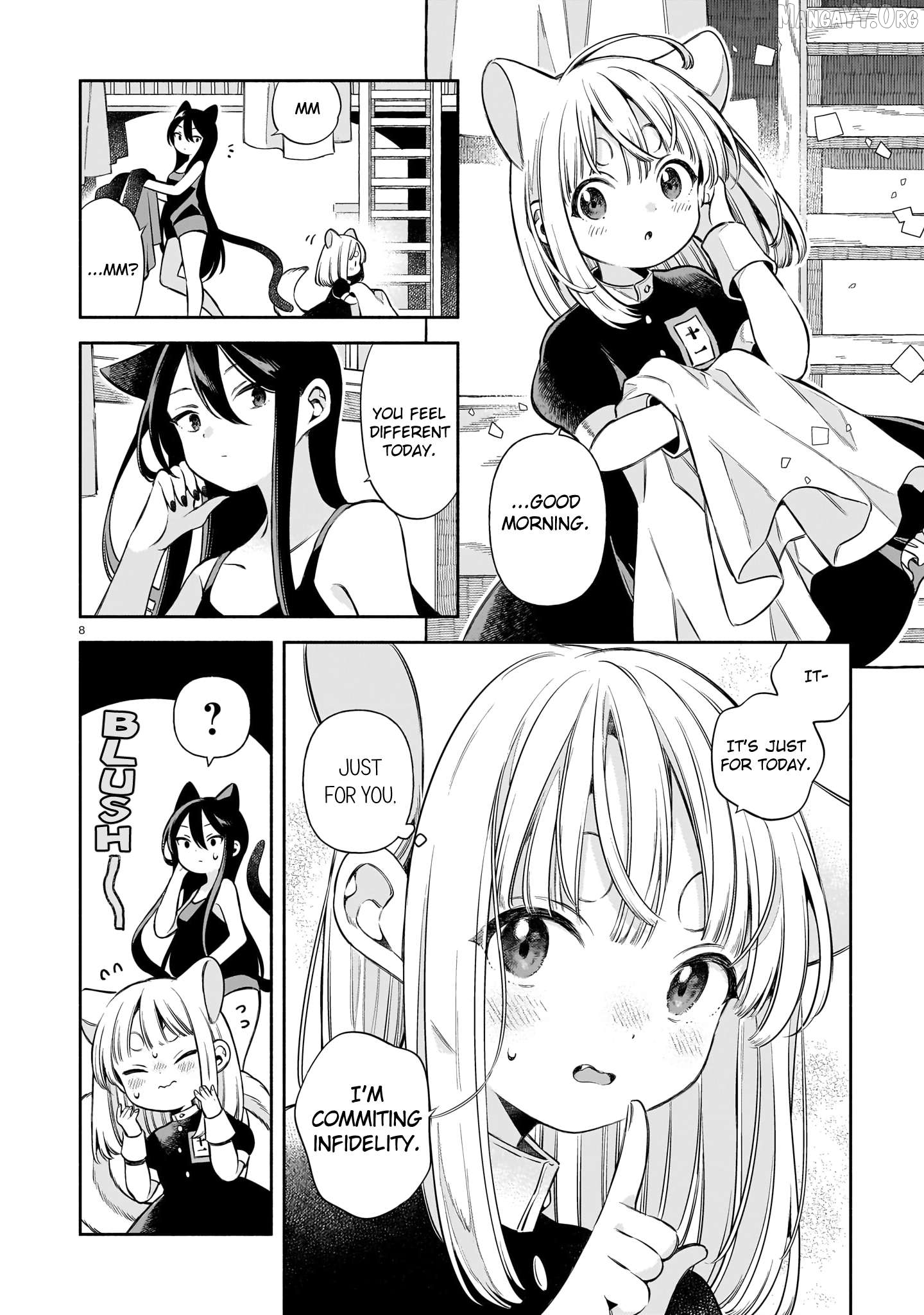 11 banme no neko wa nene Chapter 9.1 - page 8