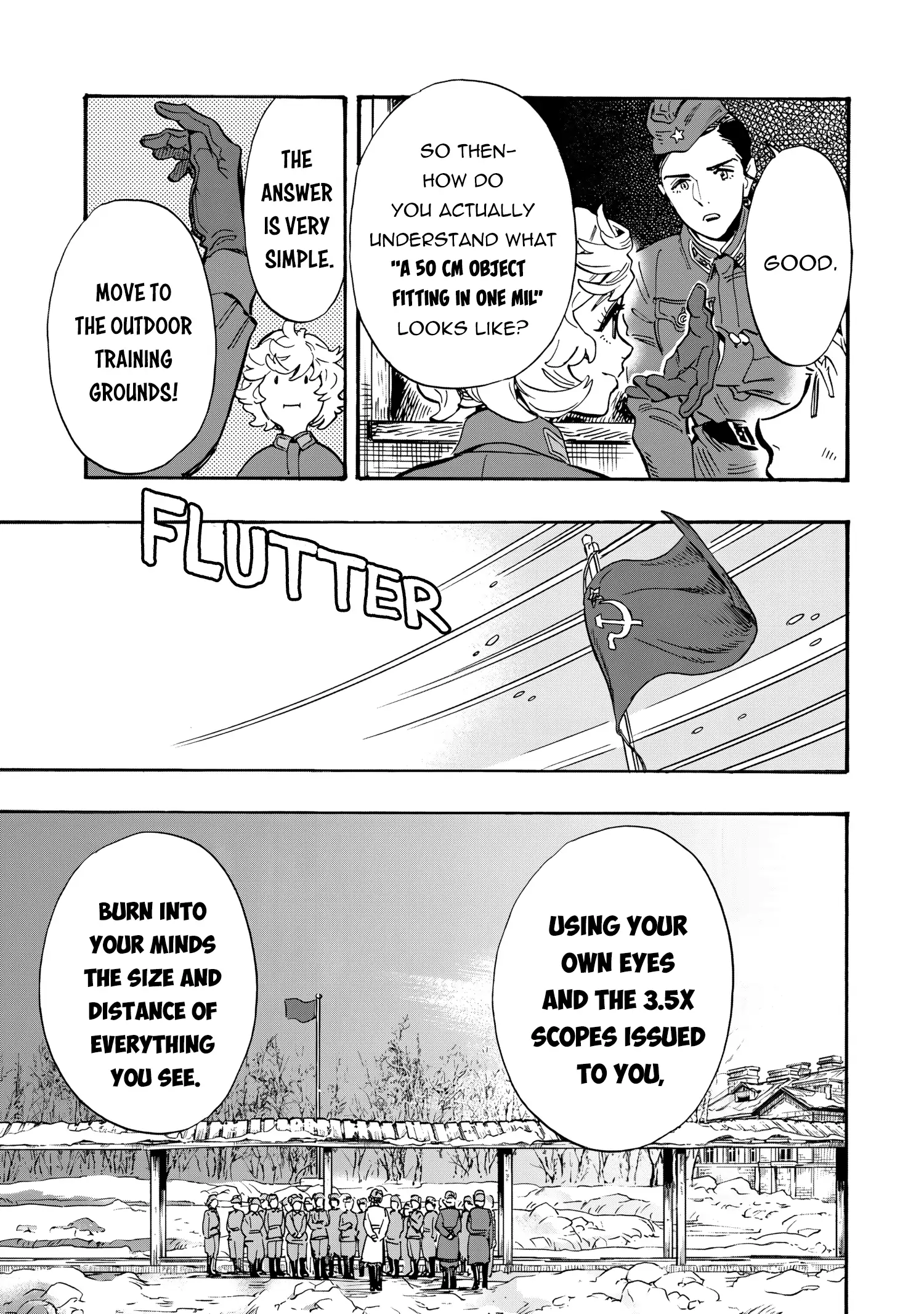 Comrade Girls, Shoot the Enemy Chapter 3 - page 13