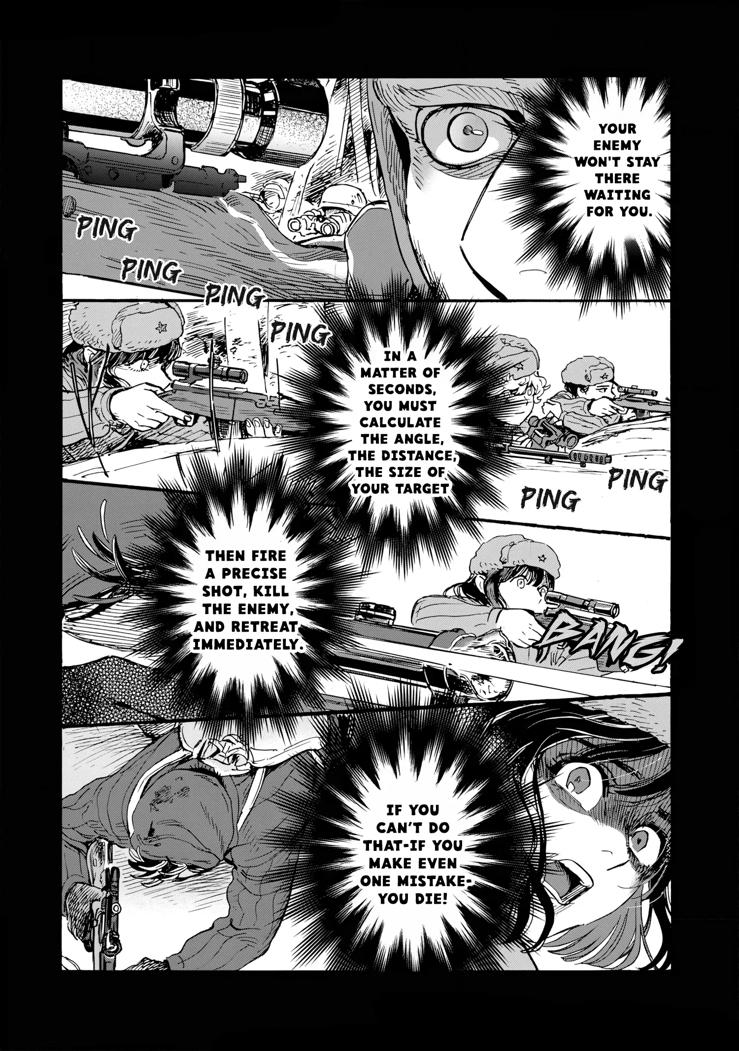 Comrade Girls, Shoot the Enemy Chapter 3 - page 24