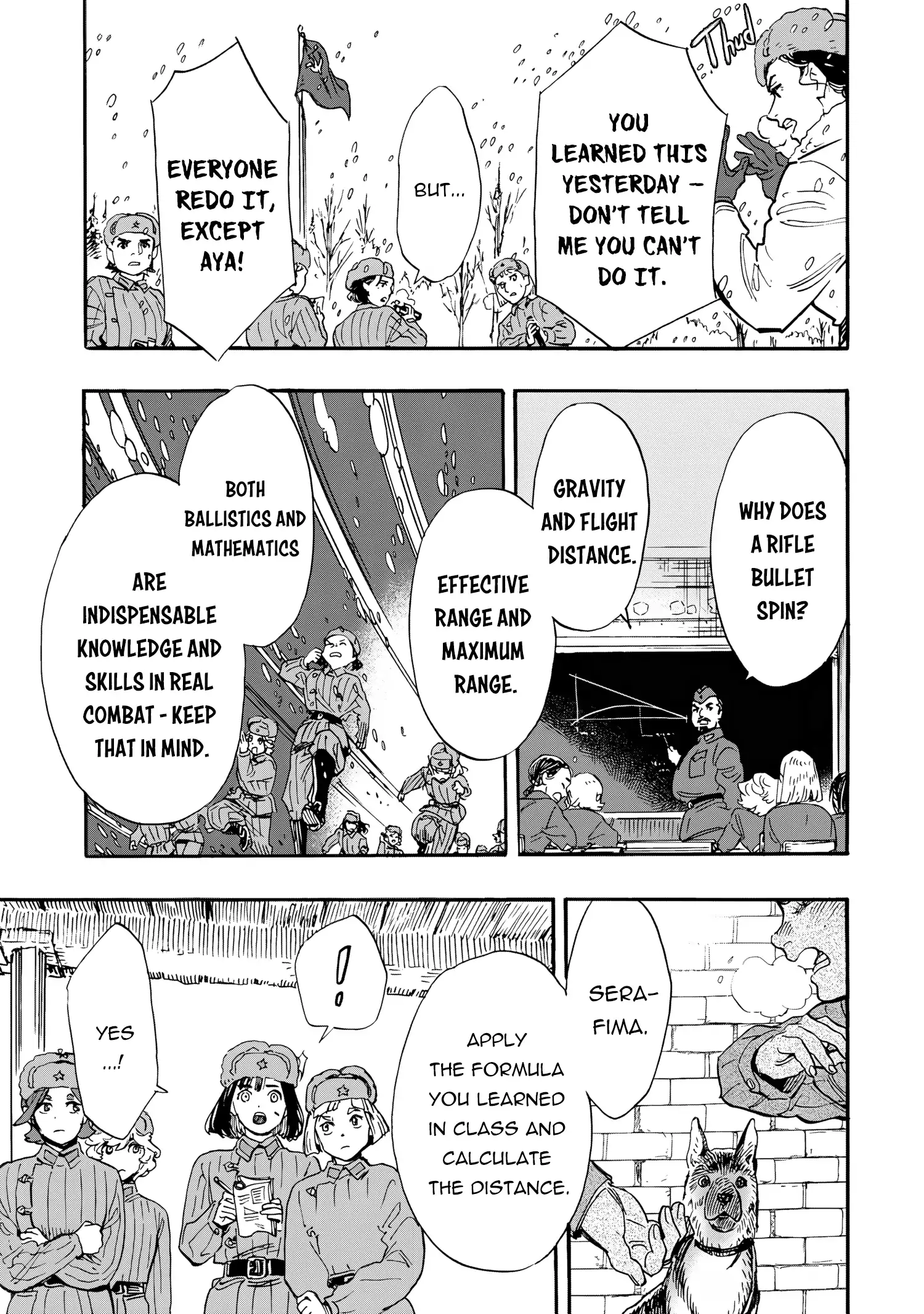 Comrade Girls, Shoot the Enemy Chapter 3 - page 29