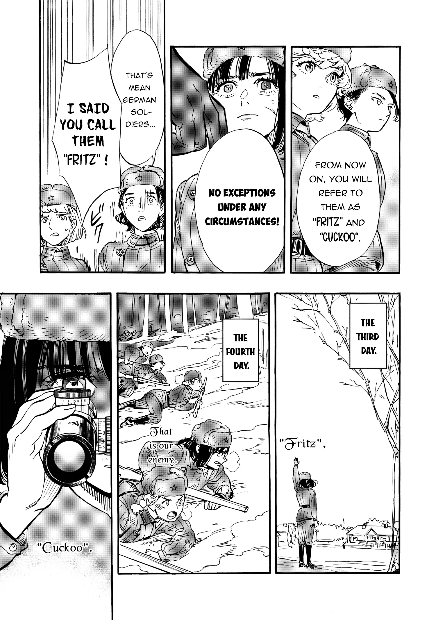 Comrade Girls, Shoot the Enemy Chapter 3 - page 31