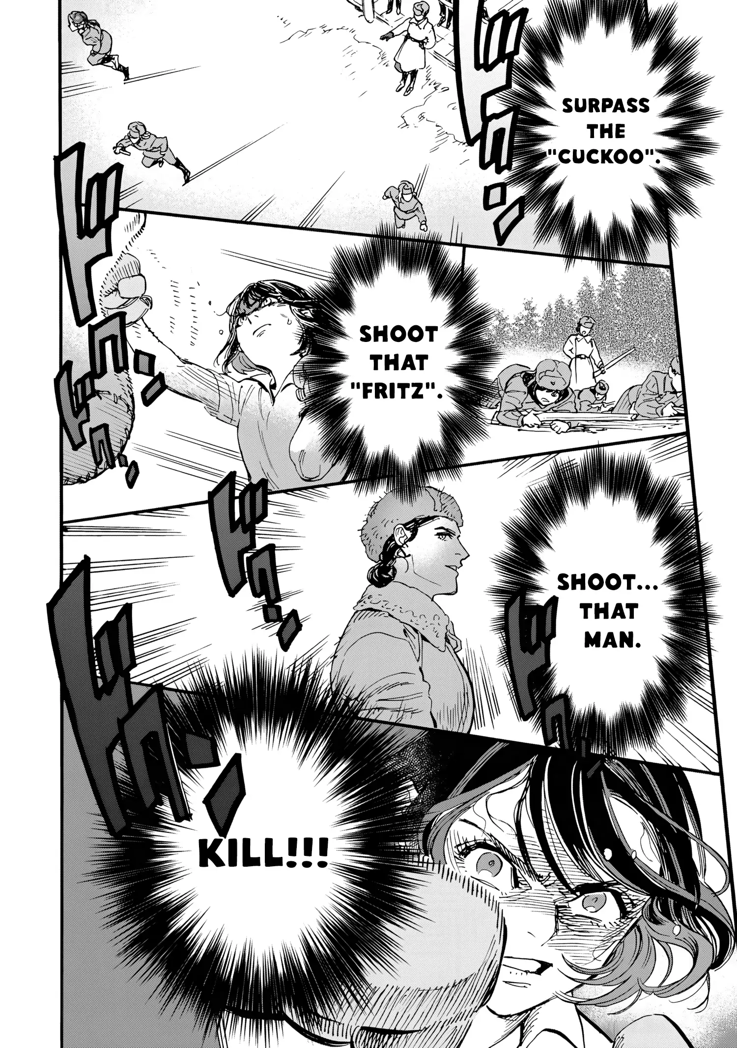 Comrade Girls, Shoot the Enemy Chapter 3 - page 34