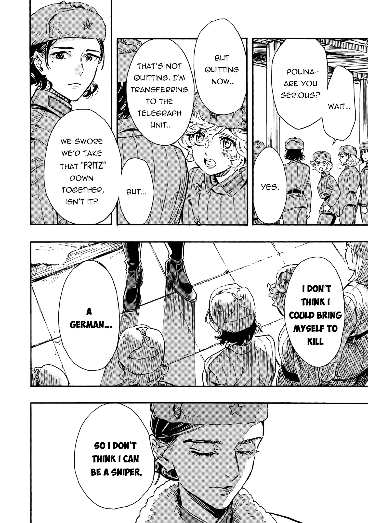 Comrade Girls, Shoot the Enemy Chapter 3 - page 36