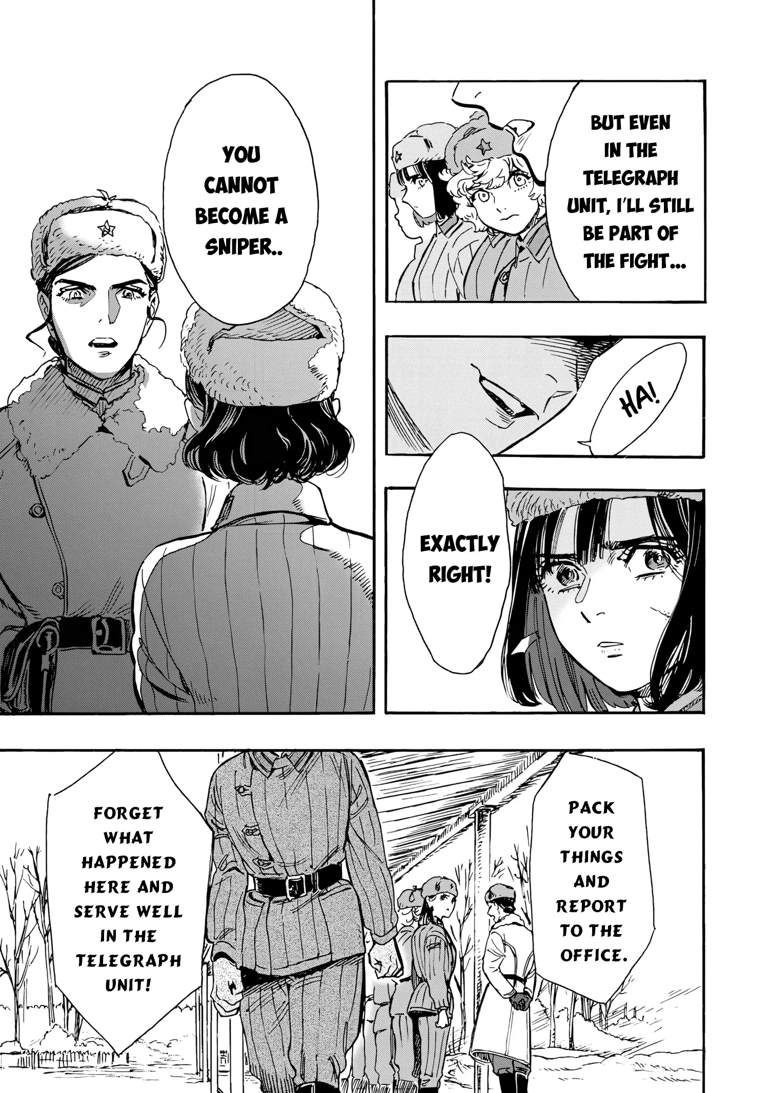 Comrade Girls, Shoot the Enemy Chapter 3 - page 37