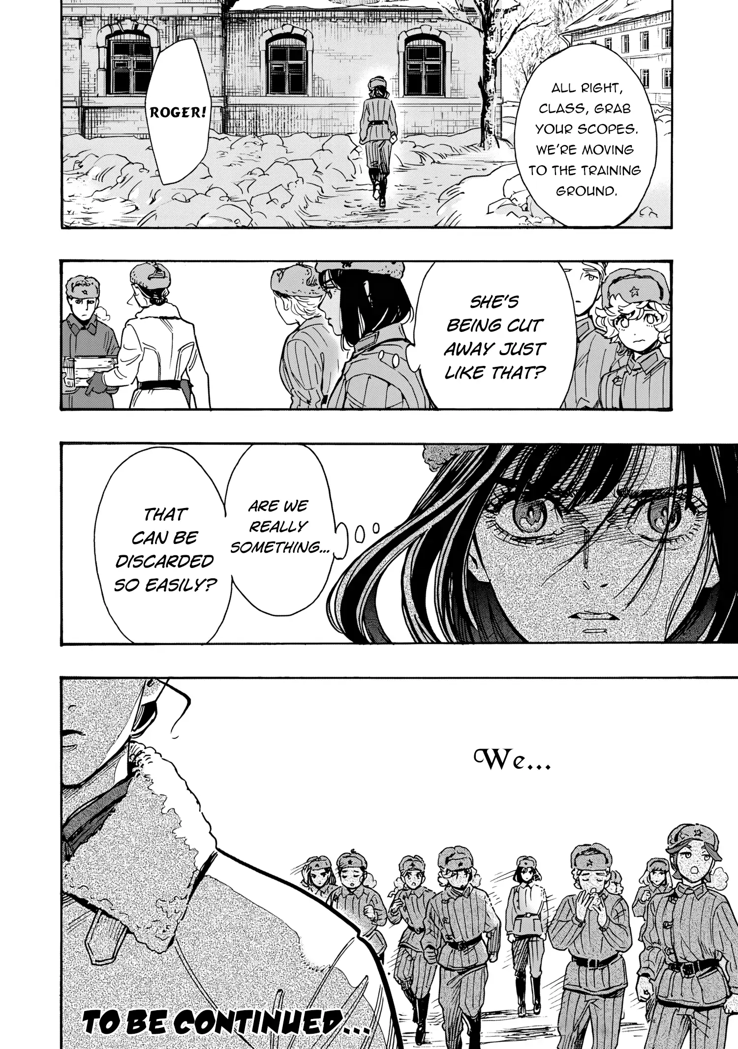 Comrade Girls, Shoot the Enemy Chapter 3 - page 38