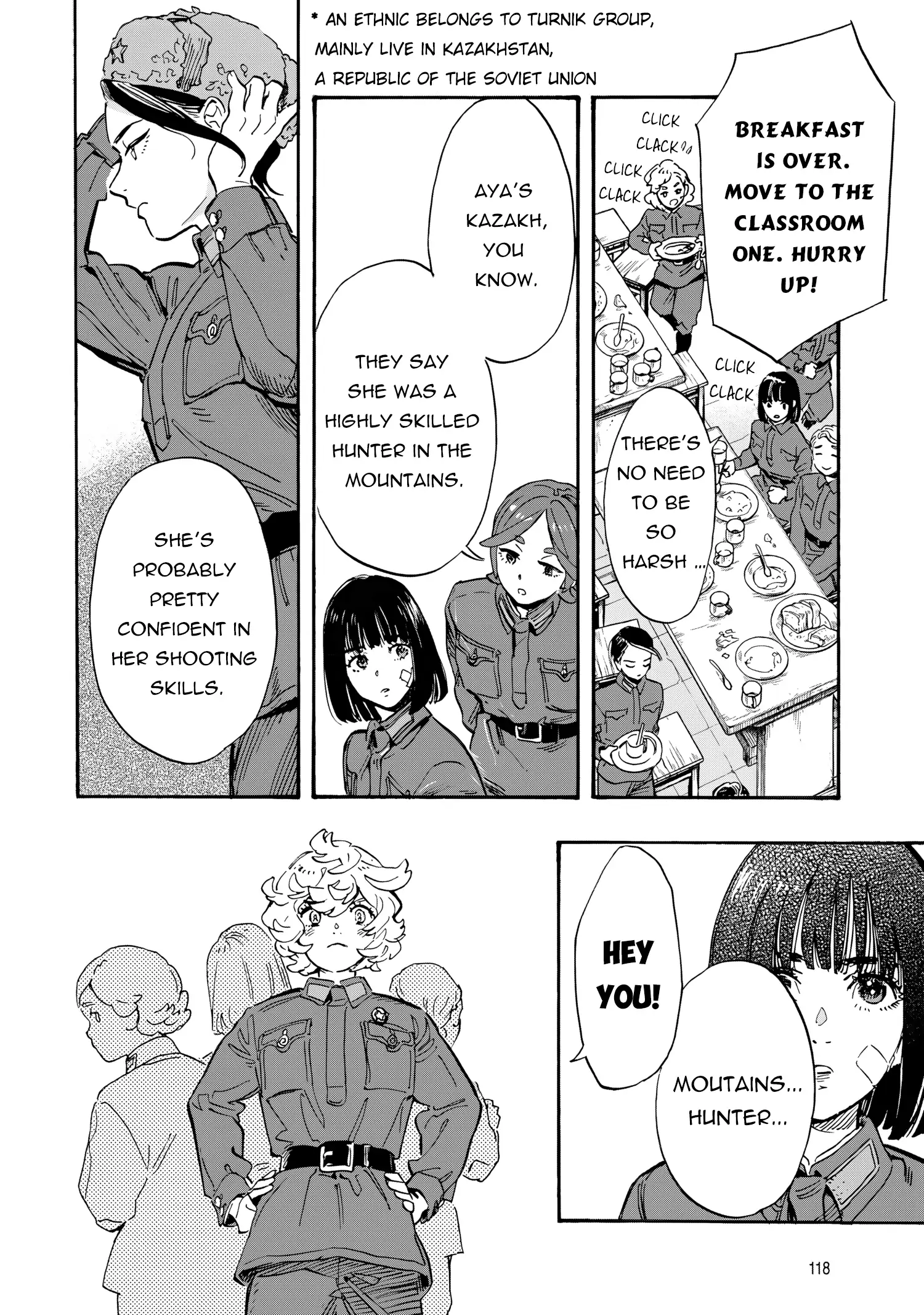 Comrade Girls, Shoot the Enemy Chapter 3 - page 6
