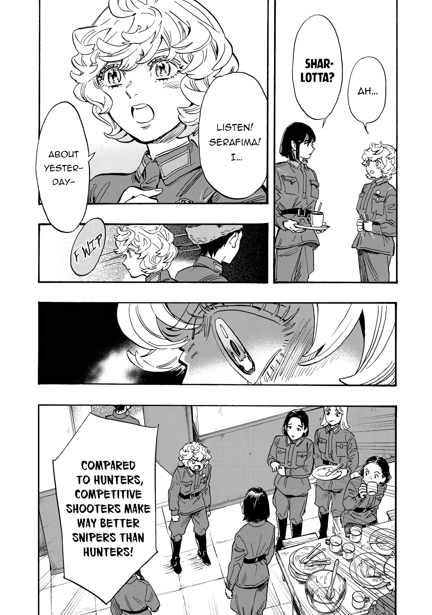 Comrade Girls, Shoot the Enemy Chapter 3 - page 7