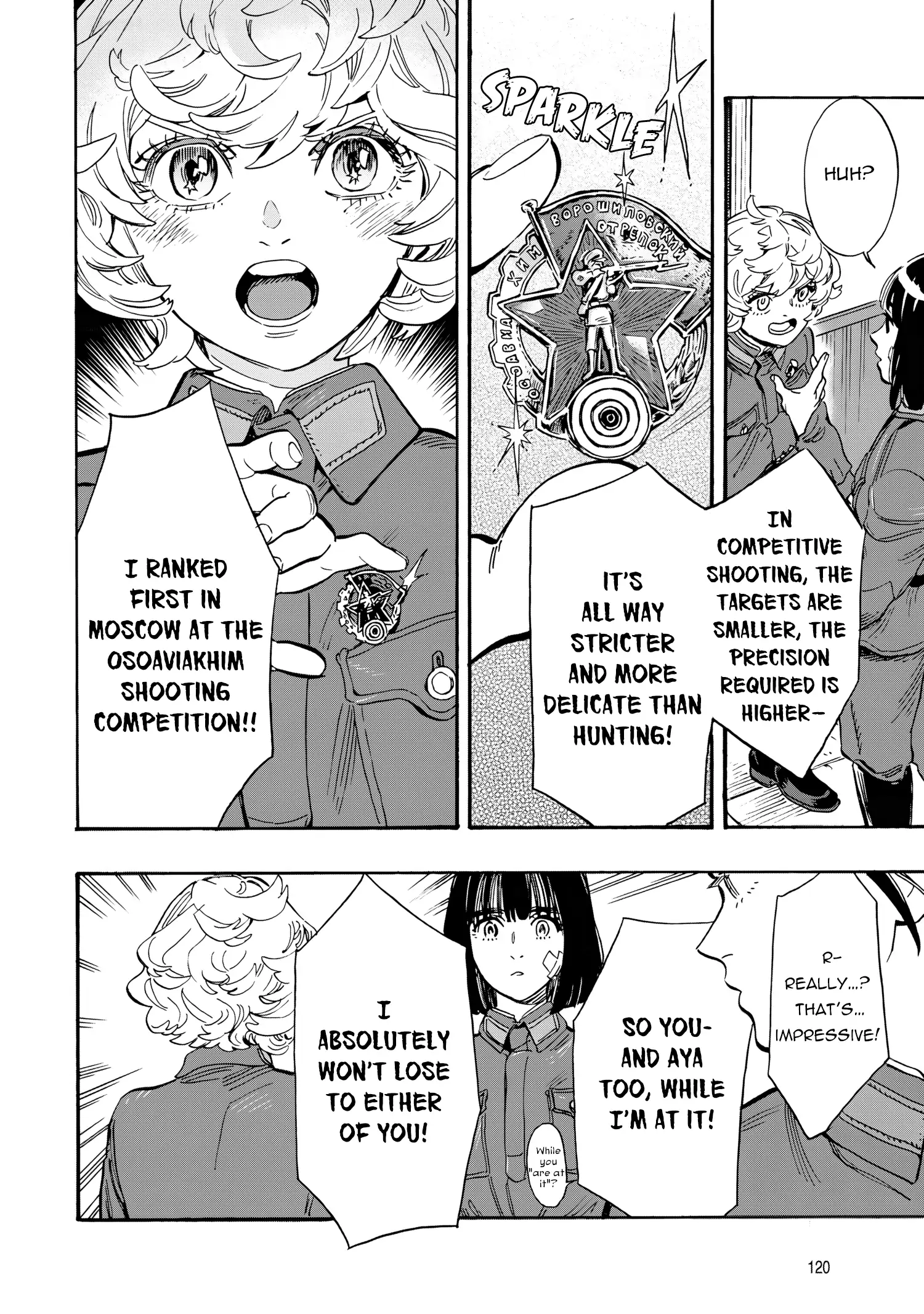 Comrade Girls, Shoot the Enemy Chapter 3 - page 8