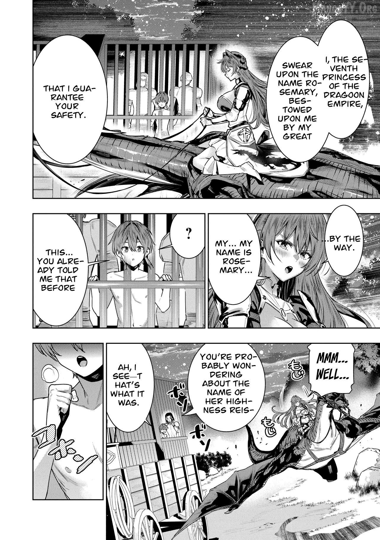 SUTERARE OUJI GA SAIZENSEN DE TEKIKOKU NO HEISHI WO CHIRYOU SHITARA JITSU WA DAINANA OUJO DATTA KEN Chapter 2.1 - page 8