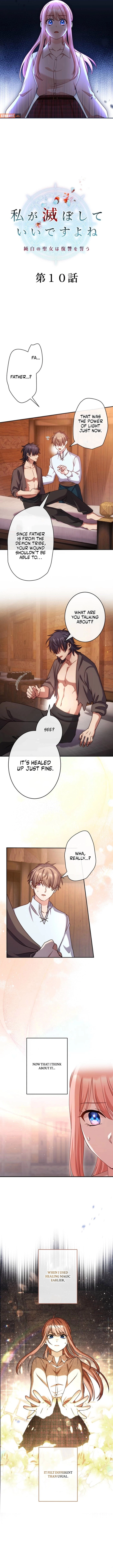 You Don't Mind If I Destroy This Kingdom, Right? The Pure White Saintess Vows Revenge Chapter 10 - page 3