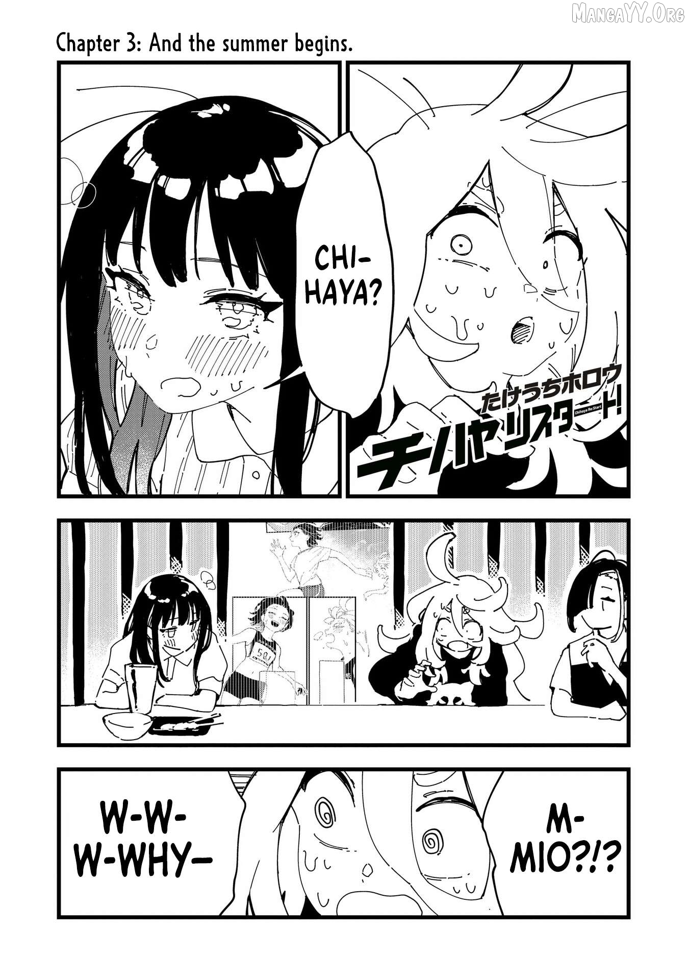 Chihaya Re:Start! Chapter 3 - page 1
