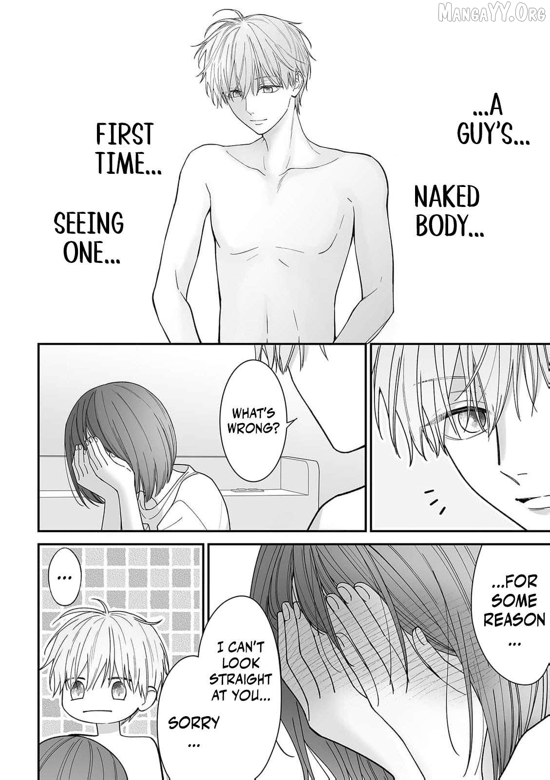 trapped in the boys’ locker room a clumsy jk’s close encounter with a popular guy Chapter 9 - page 7