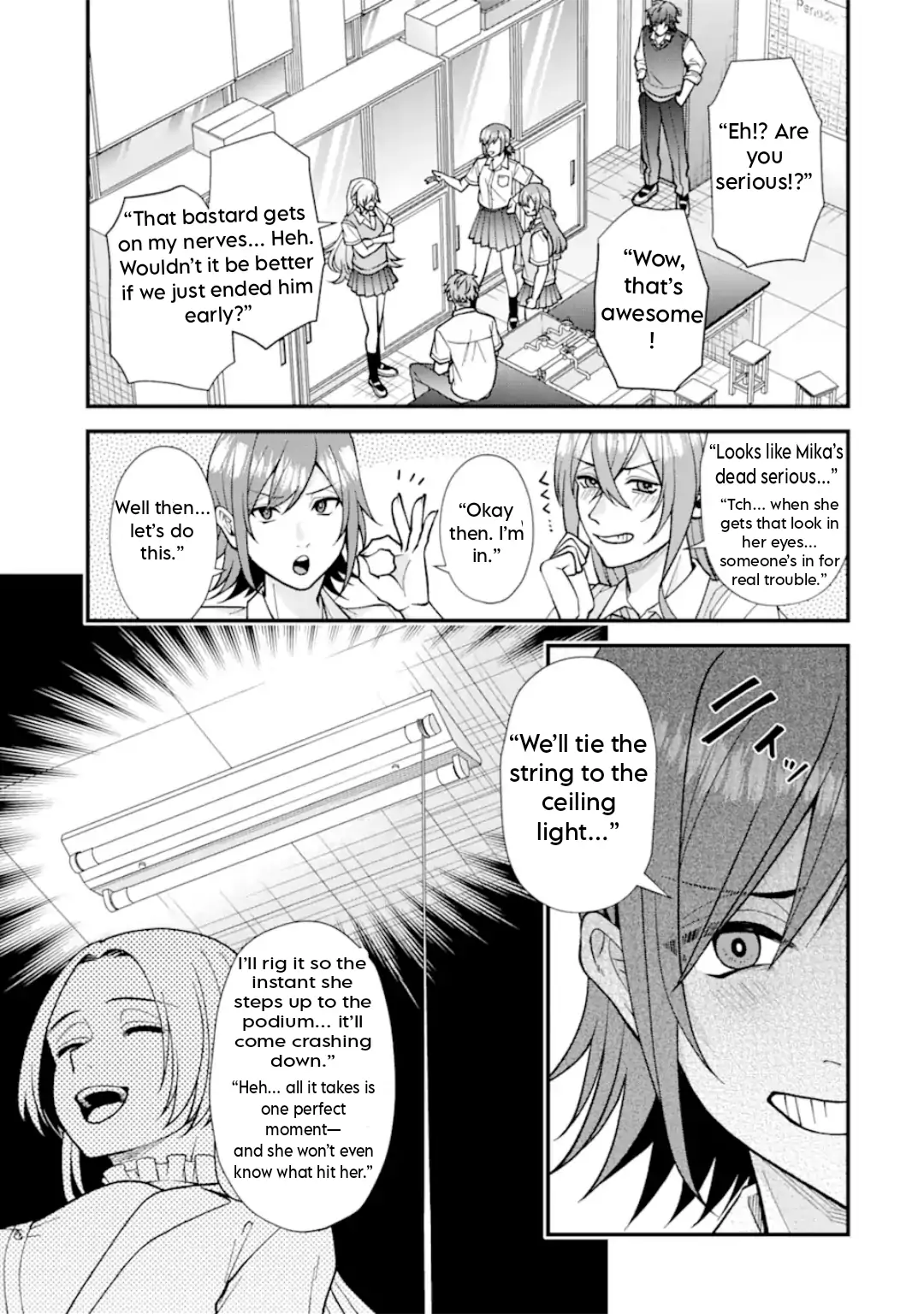 Ijime no Shikaeshi wa Sensei ni Omakase Chapter 5 - page 7