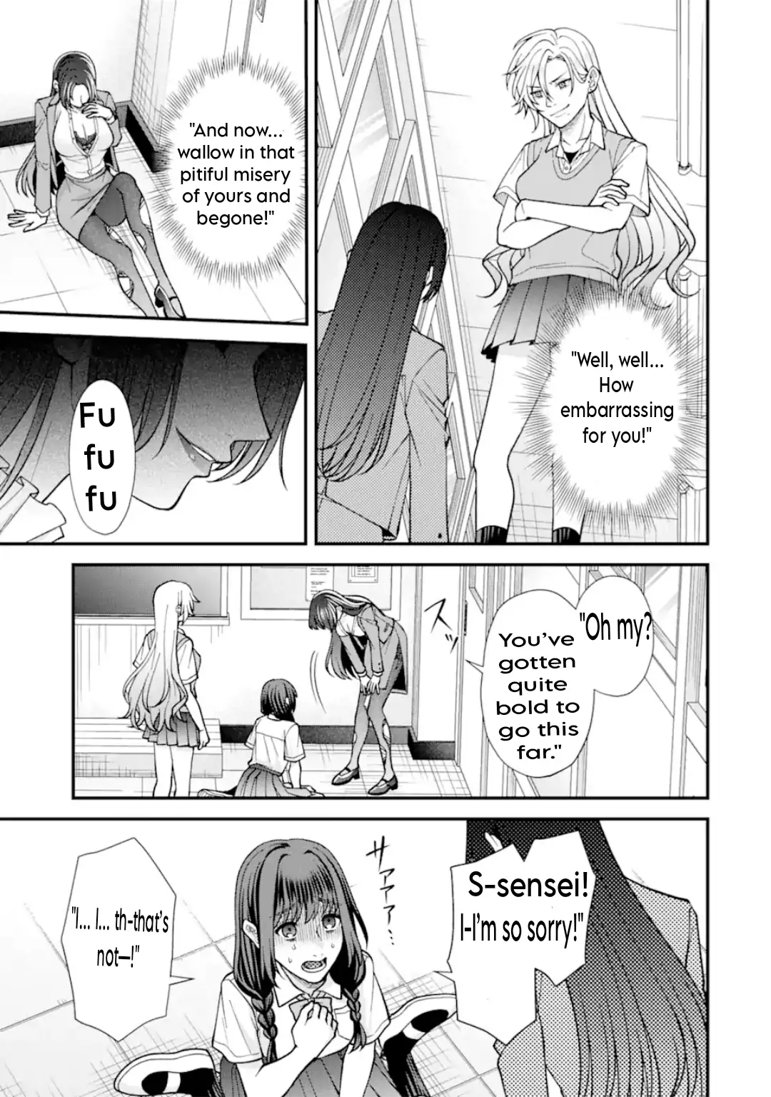 Ijime no Shikaeshi wa Sensei ni Omakase Chapter 4 - page 6