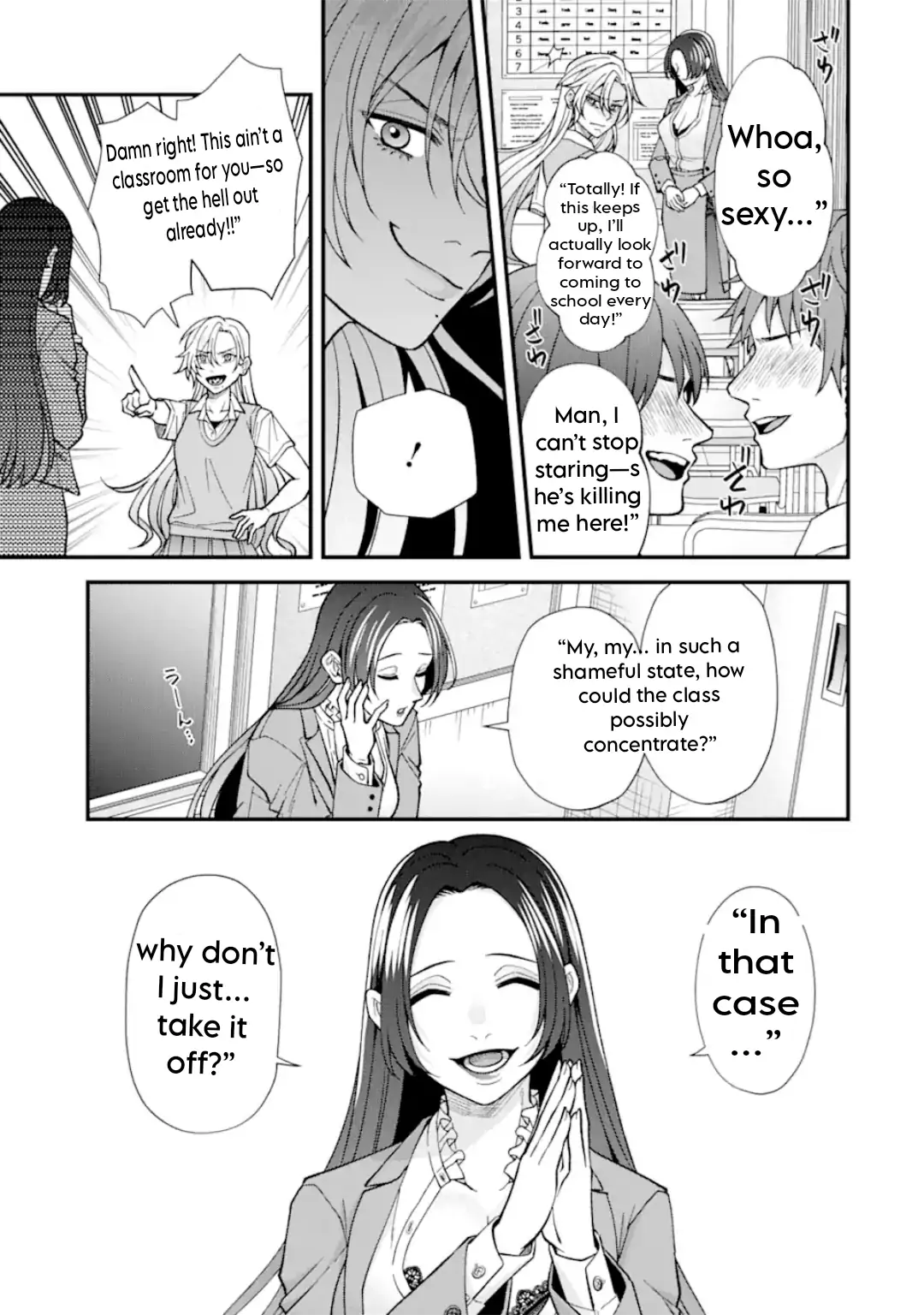 Ijime no Shikaeshi wa Sensei ni Omakase Chapter 4 - page 8