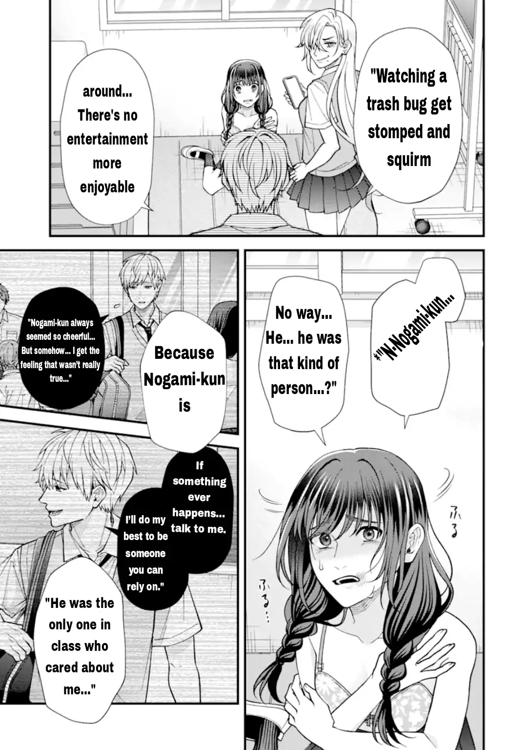 Ijime no Shikaeshi wa Sensei ni Omakase Chapter 13 - page 1