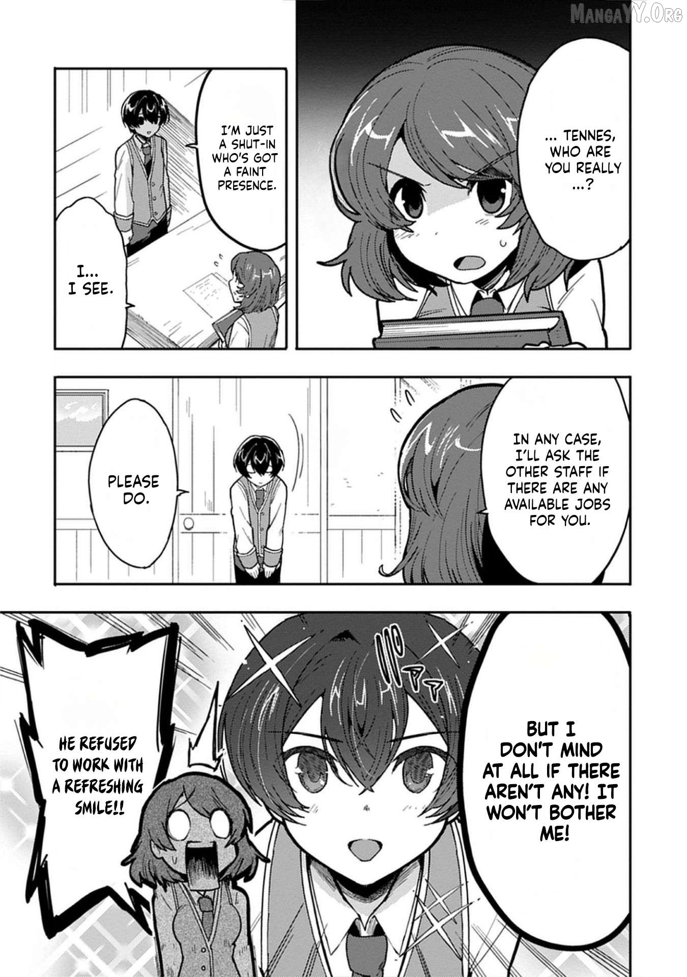 Guild no Zatsuyou-gakari ga Shin no Kuromaku deshita: Kakureta Sainou de Anyaku Musou Chapter 2 - page 10