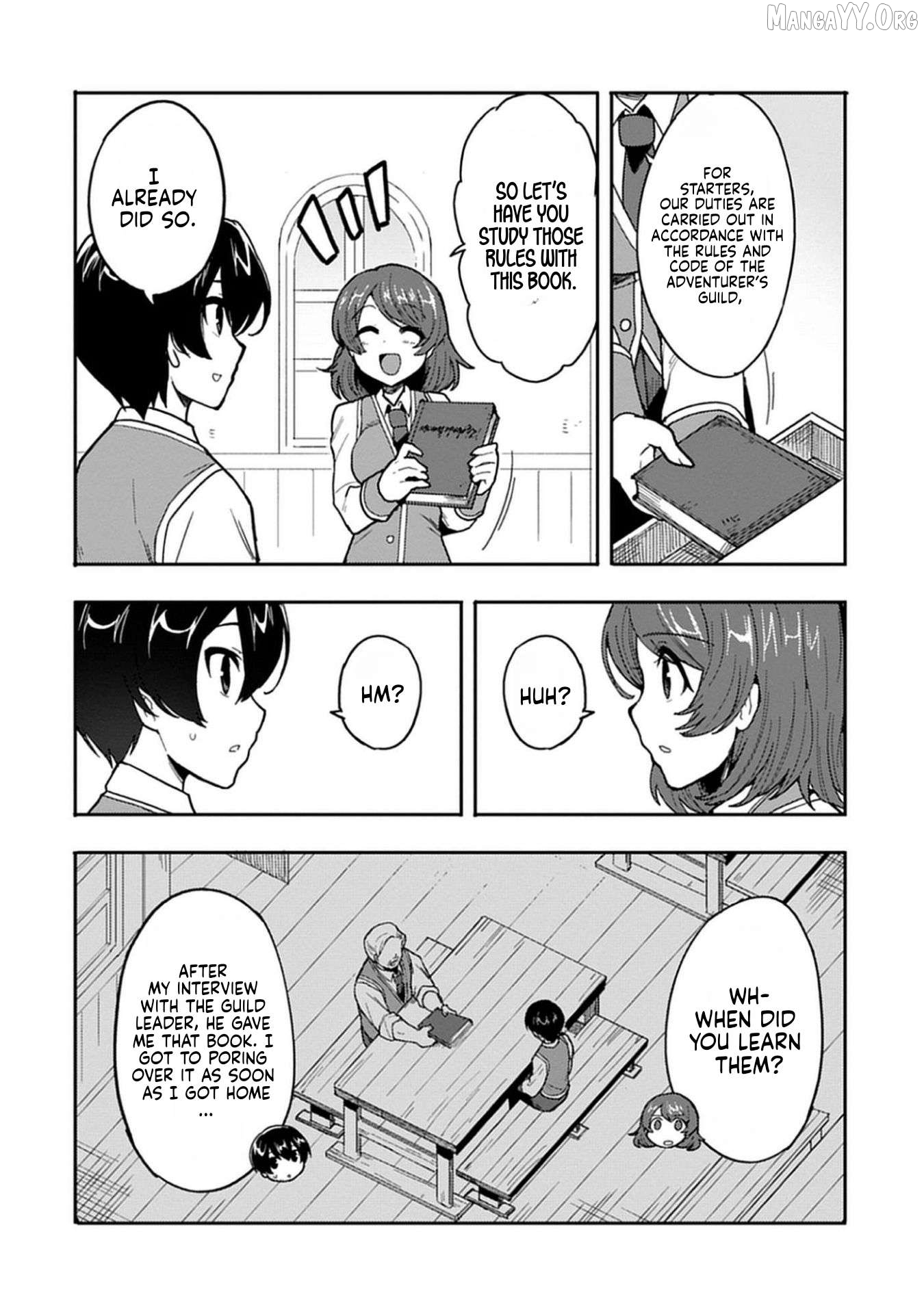 Guild no Zatsuyou-gakari ga Shin no Kuromaku deshita: Kakureta Sainou de Anyaku Musou Chapter 2 - page 7