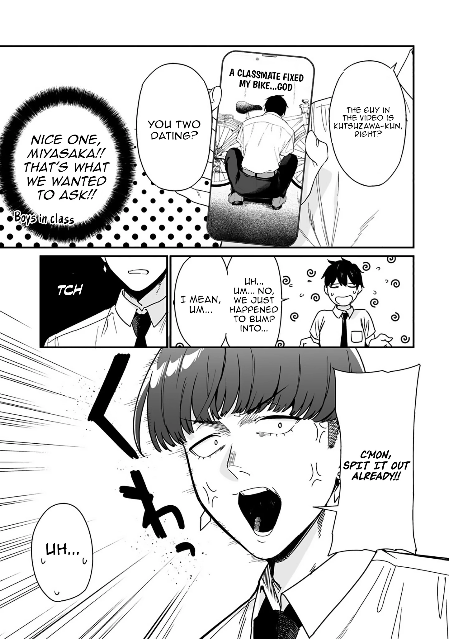 When I Repaired a Gal’s Bicycle, She Became Attached to Me Chapter 2 - page 5